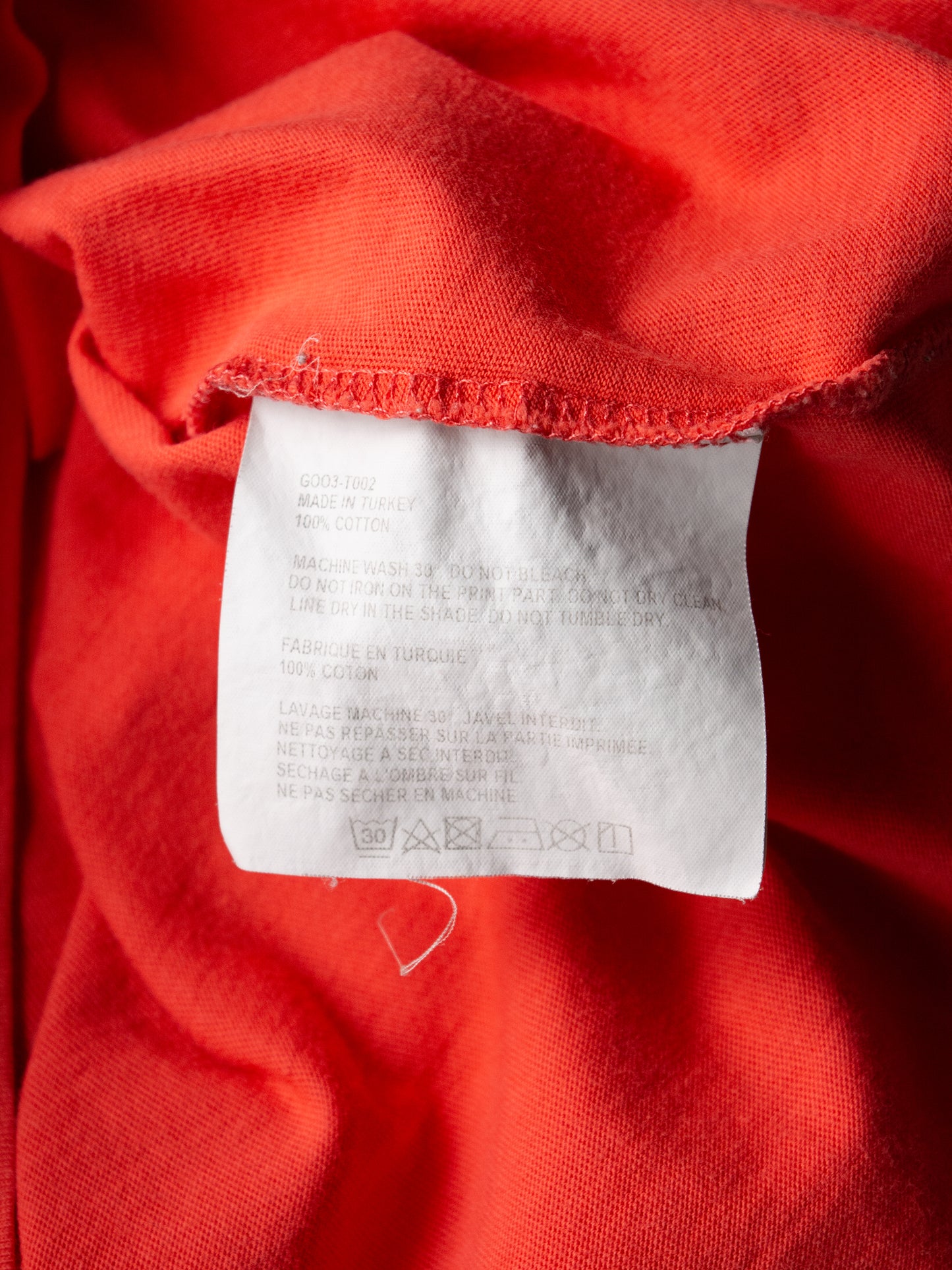 Gosha Rubchinskiy - A/W 2013 - "Dawn" t-shirt (pink) - size S