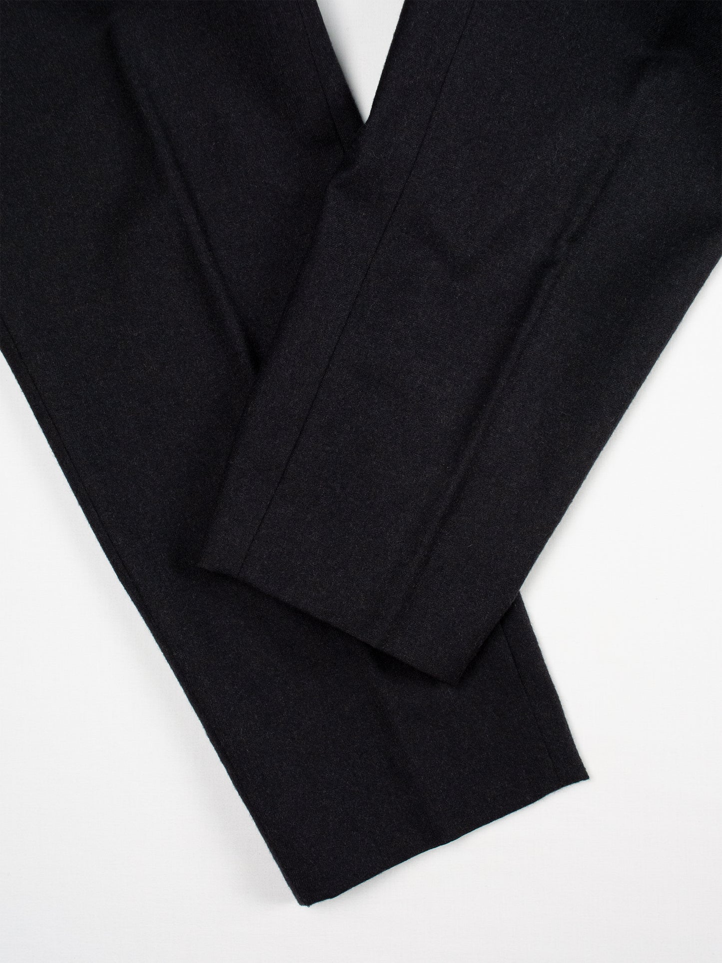 Helmut Lang - A/W 1992 - wool tapered pants (black) - women's size 42