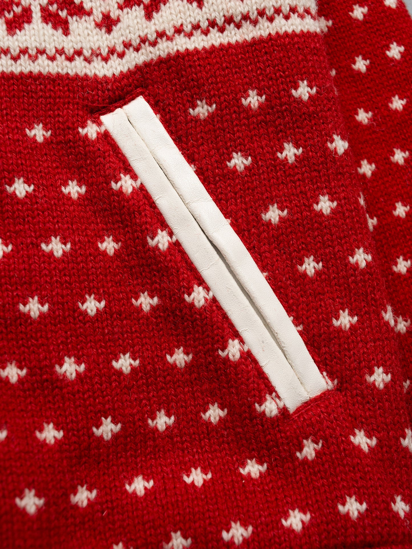 Junya Watanabe MAN Pink A/W 2011 wool knit sweater - women's size S