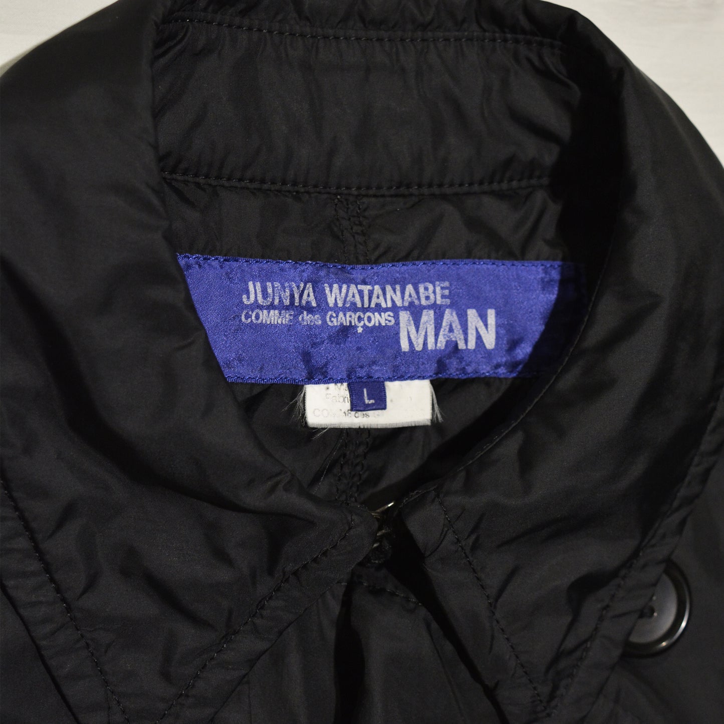 Junya Watanabe MAN - A/W 2008 - nylon trench coat - size L