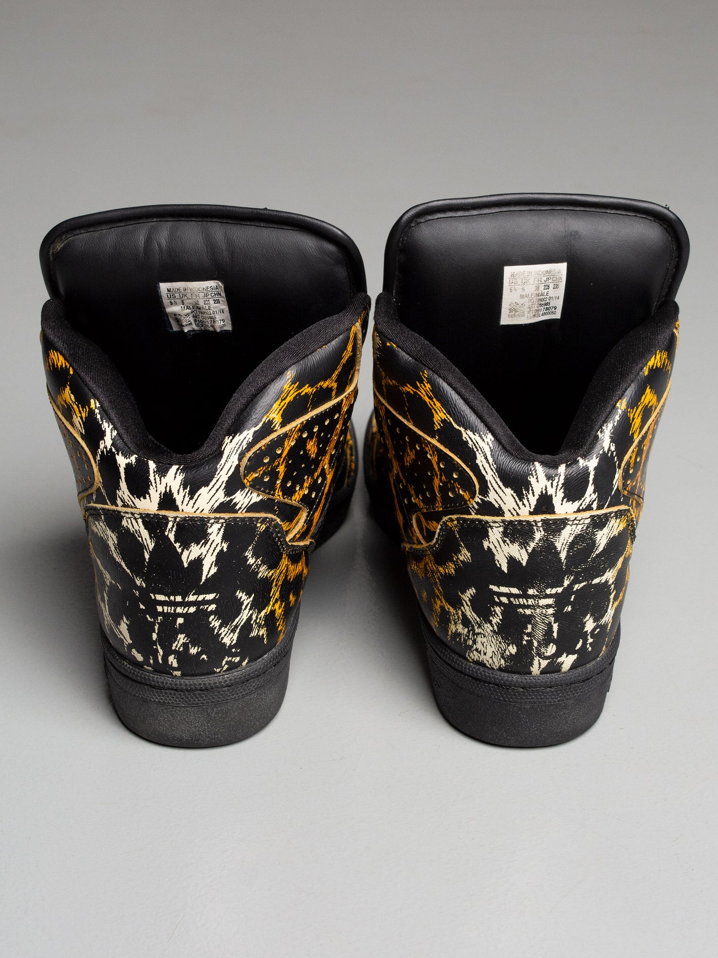 adidas Originals by Jeremy Scott S/S 2014 JS Instinct Hi Leopard - size 38