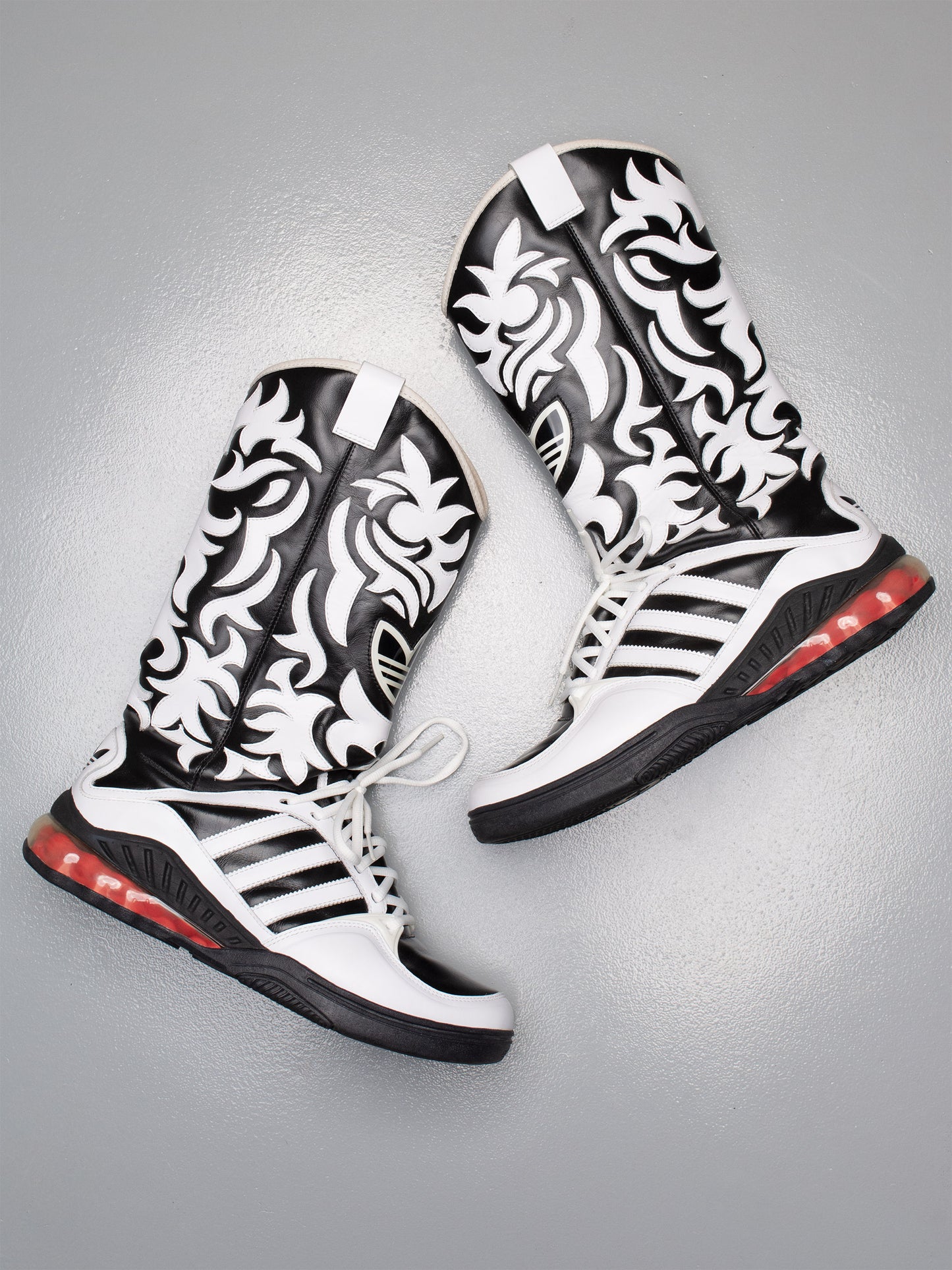 (sample) adidas Originals by Jeremy Scott S/S 2012 JS Mega Softcell Cowboy Boot - size 42 2/3