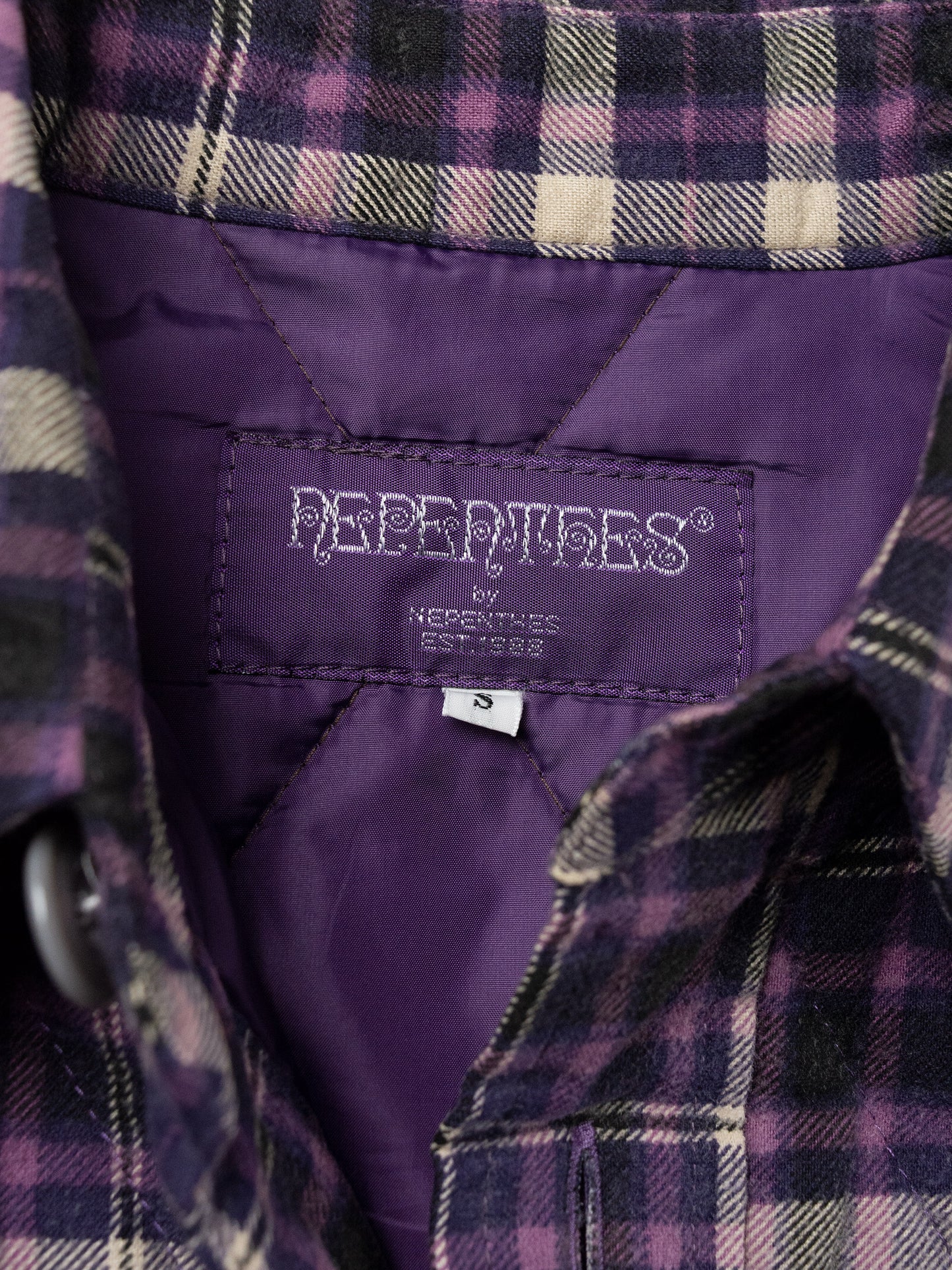 Nepenthes - (vintage) - quilted flannel shirt