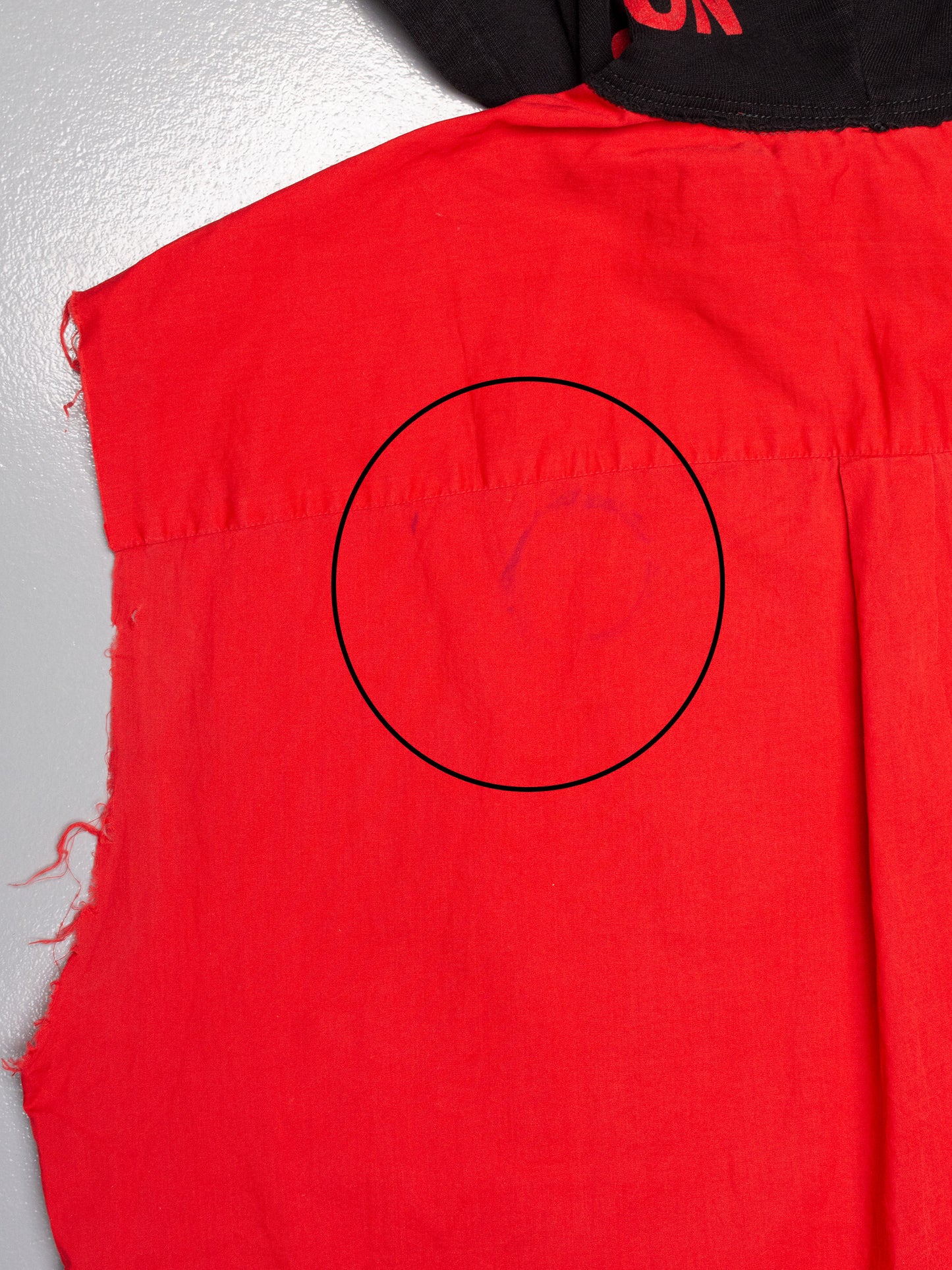 Raf Simons - S/S 2002 - sleeveless hooded shirt with patches - size 50