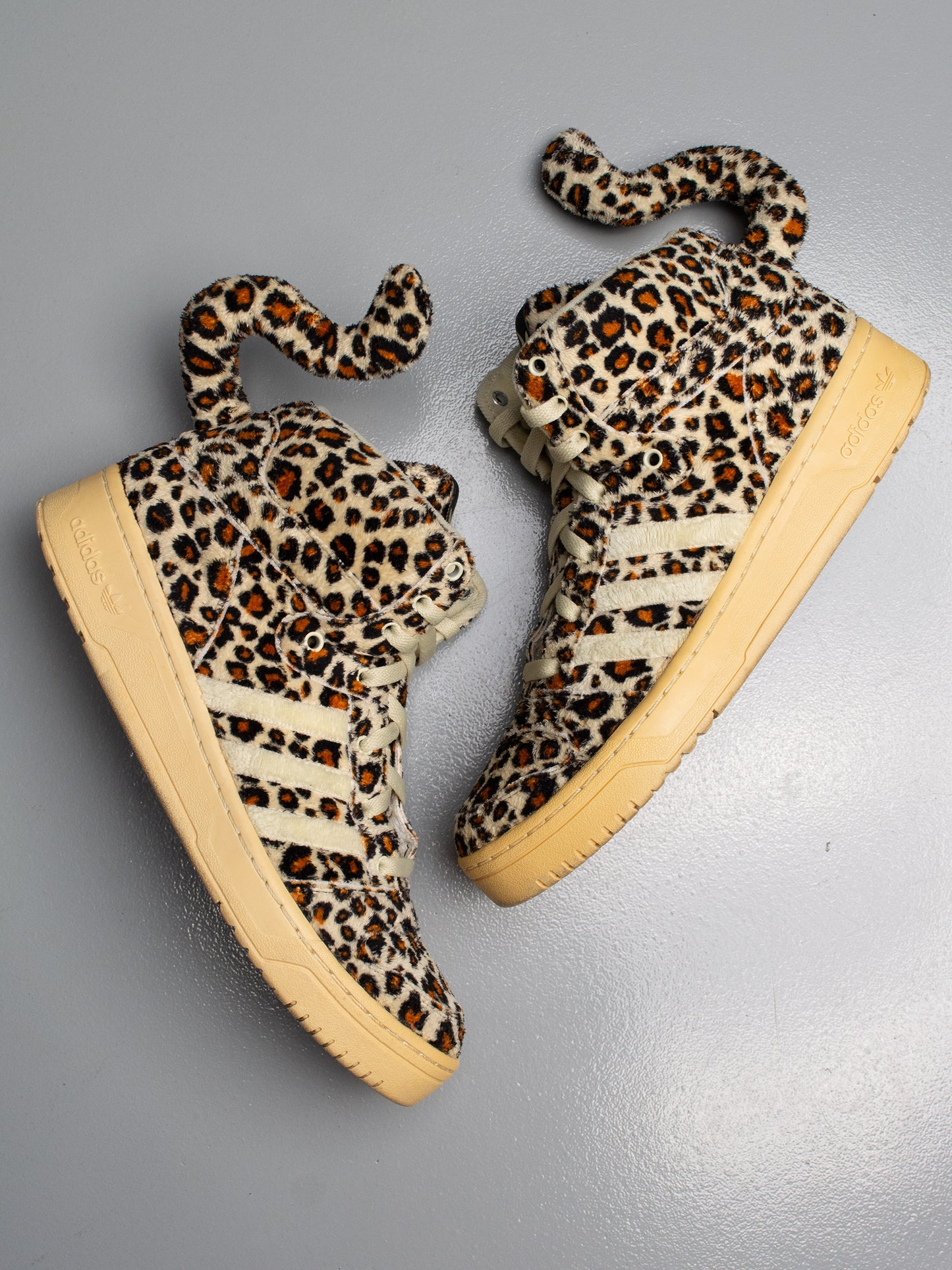 adidas Originals by Jeremy Scott S/S 2012 JS Leopard - size 45 1/3
