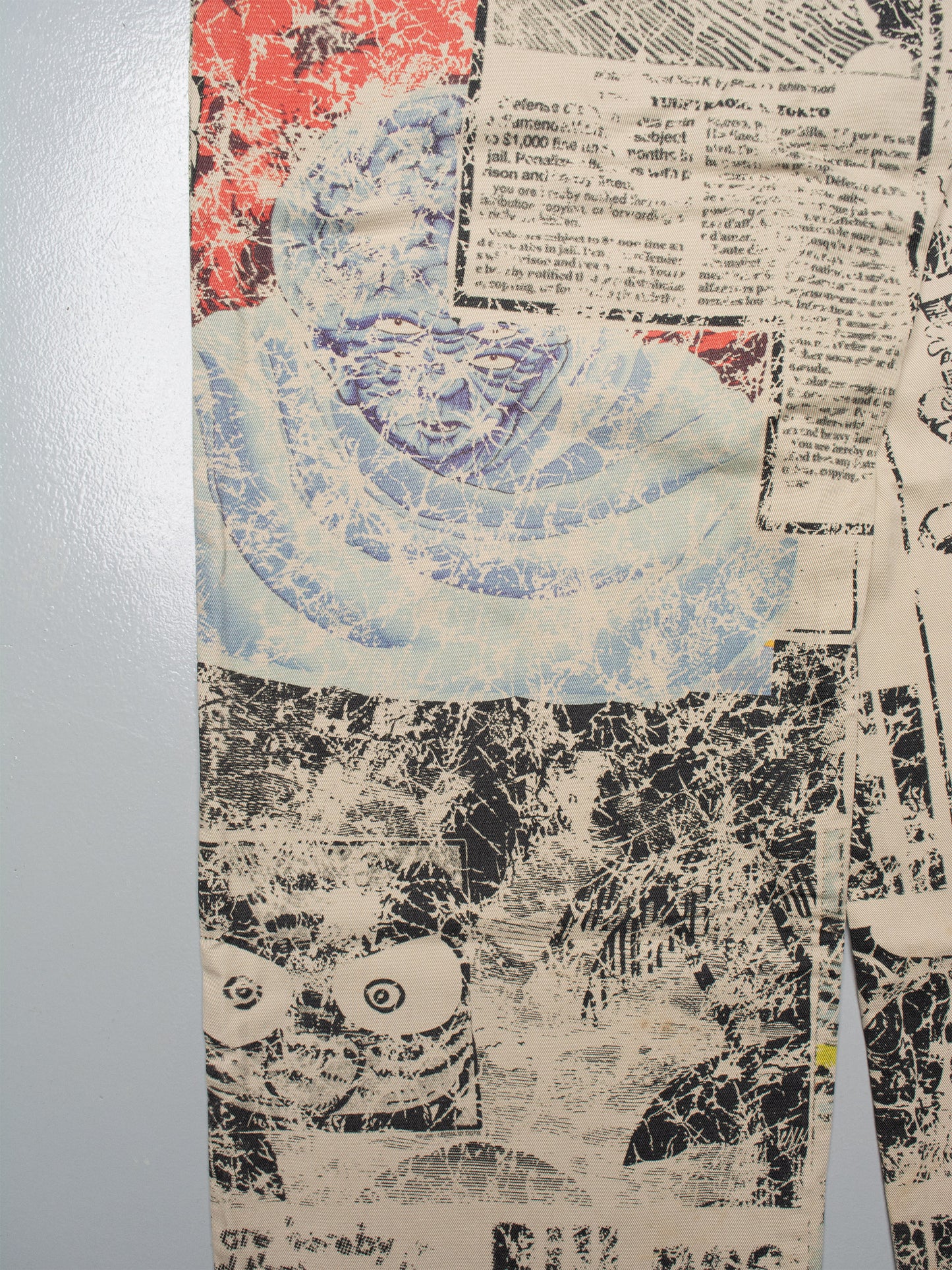 Y's - S/S 2013 - manga print pants - size 3