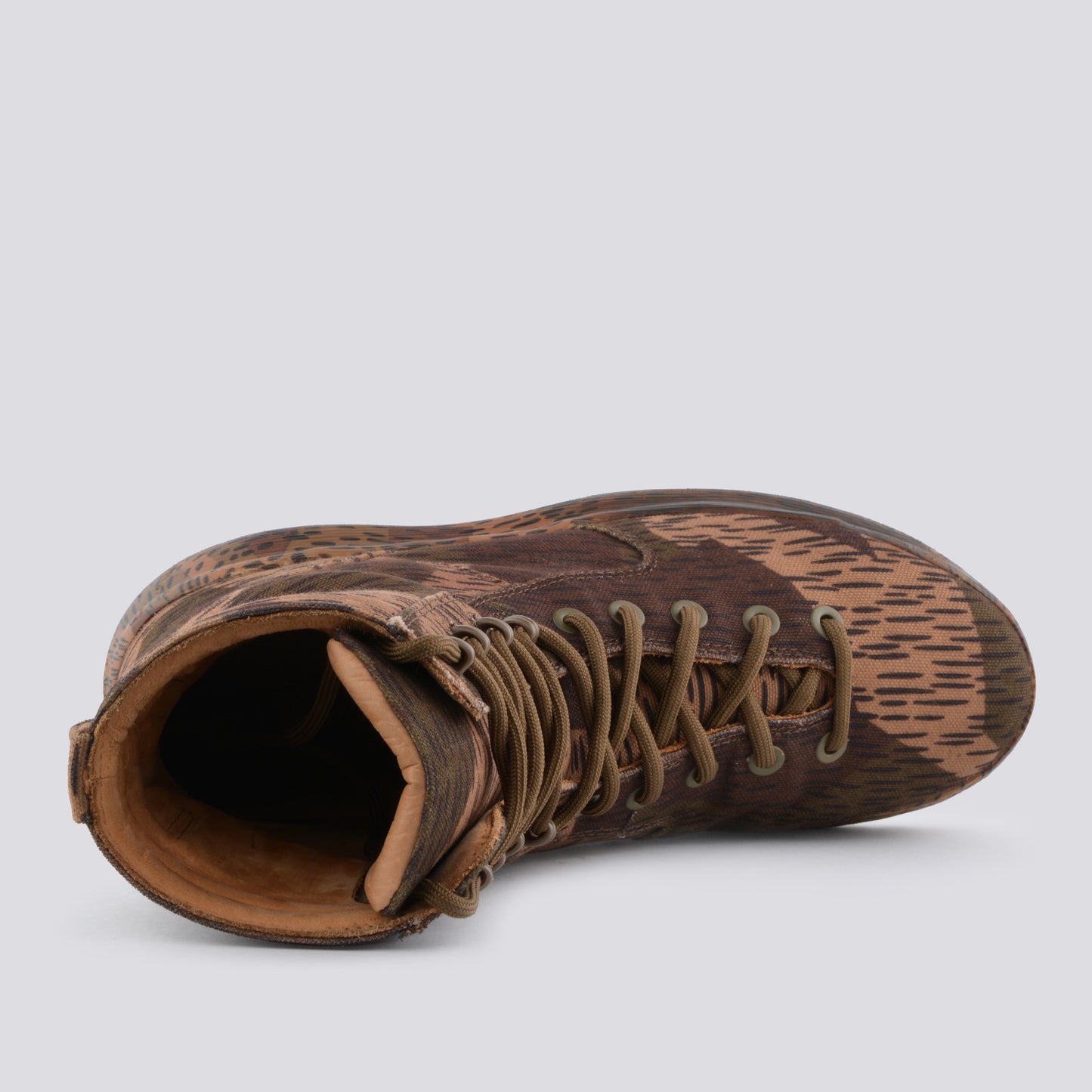 YEEZY Season 6 (2018) - Washed Canvas Military Boot (Splinter Camo) - size 41