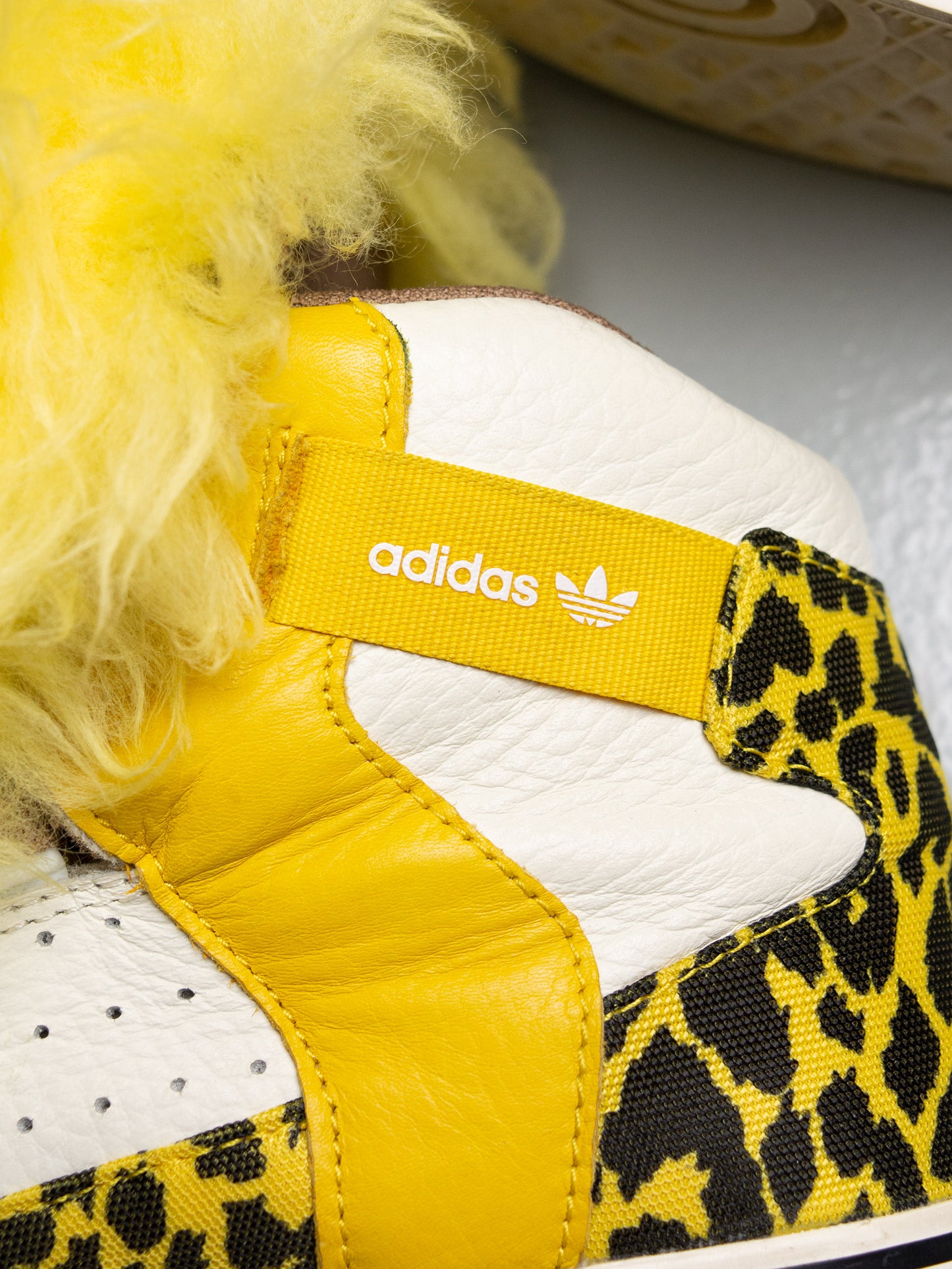 adidas Originals by Jeremy Scott S/S 2015 JS Bones Fur - size 40