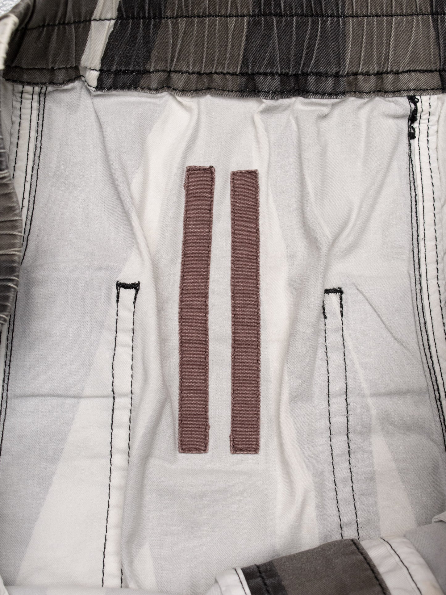 Rick Owens DRKSHDW - S/S 2014 - geometric shorts - men's size M