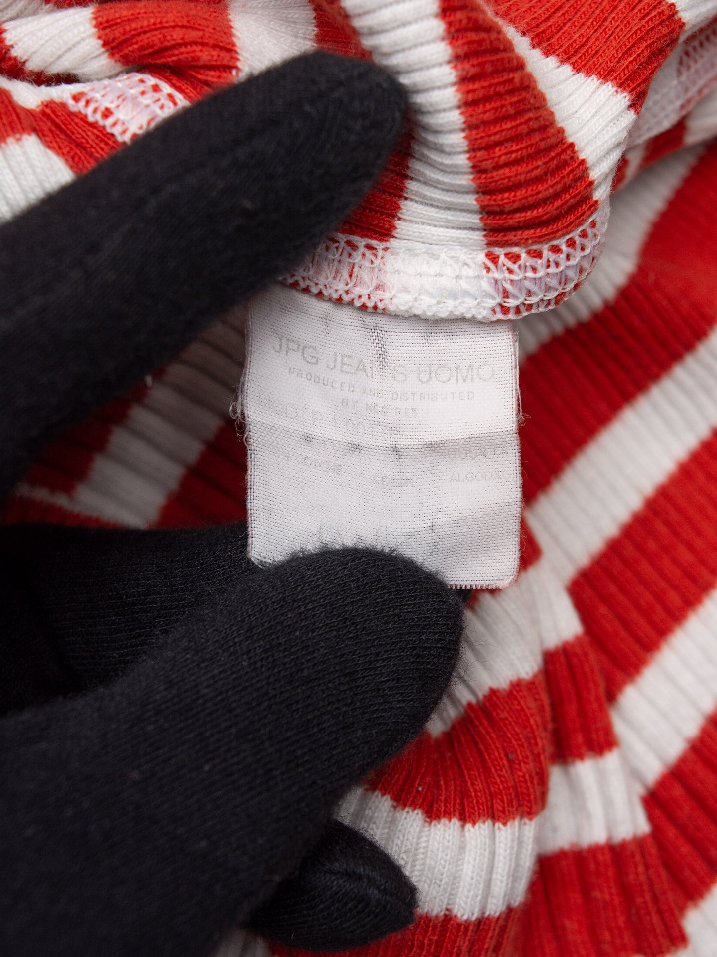 vintage JPG.Jean's men's striped long sleeve - size S