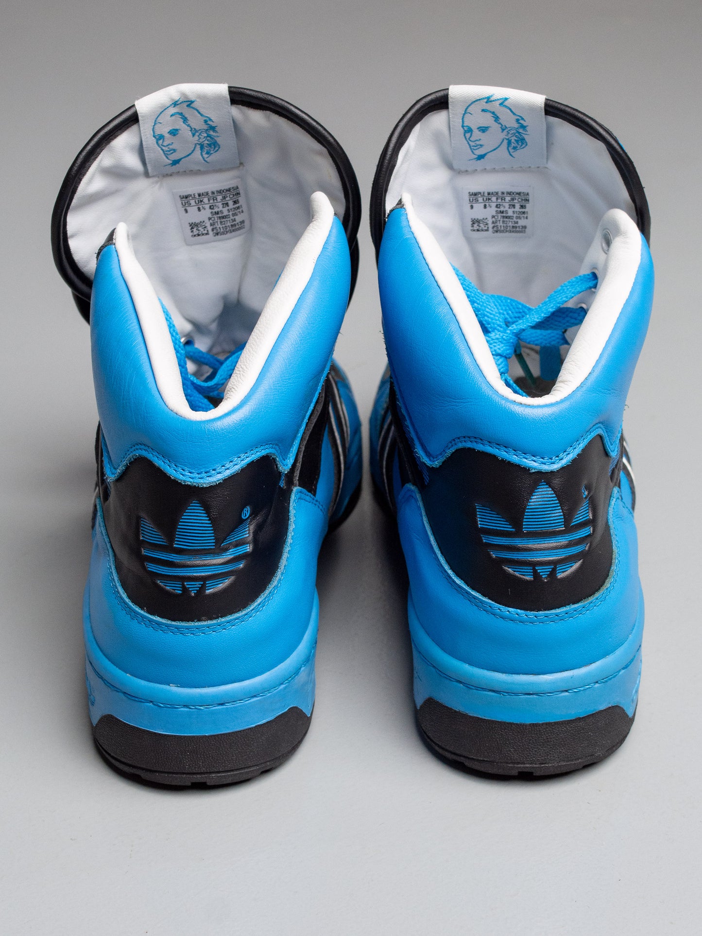 (sample) adidas Originals by Jeremy Scott S/S 2015 JS 3 Tongue (Blue) - size 42 2/3