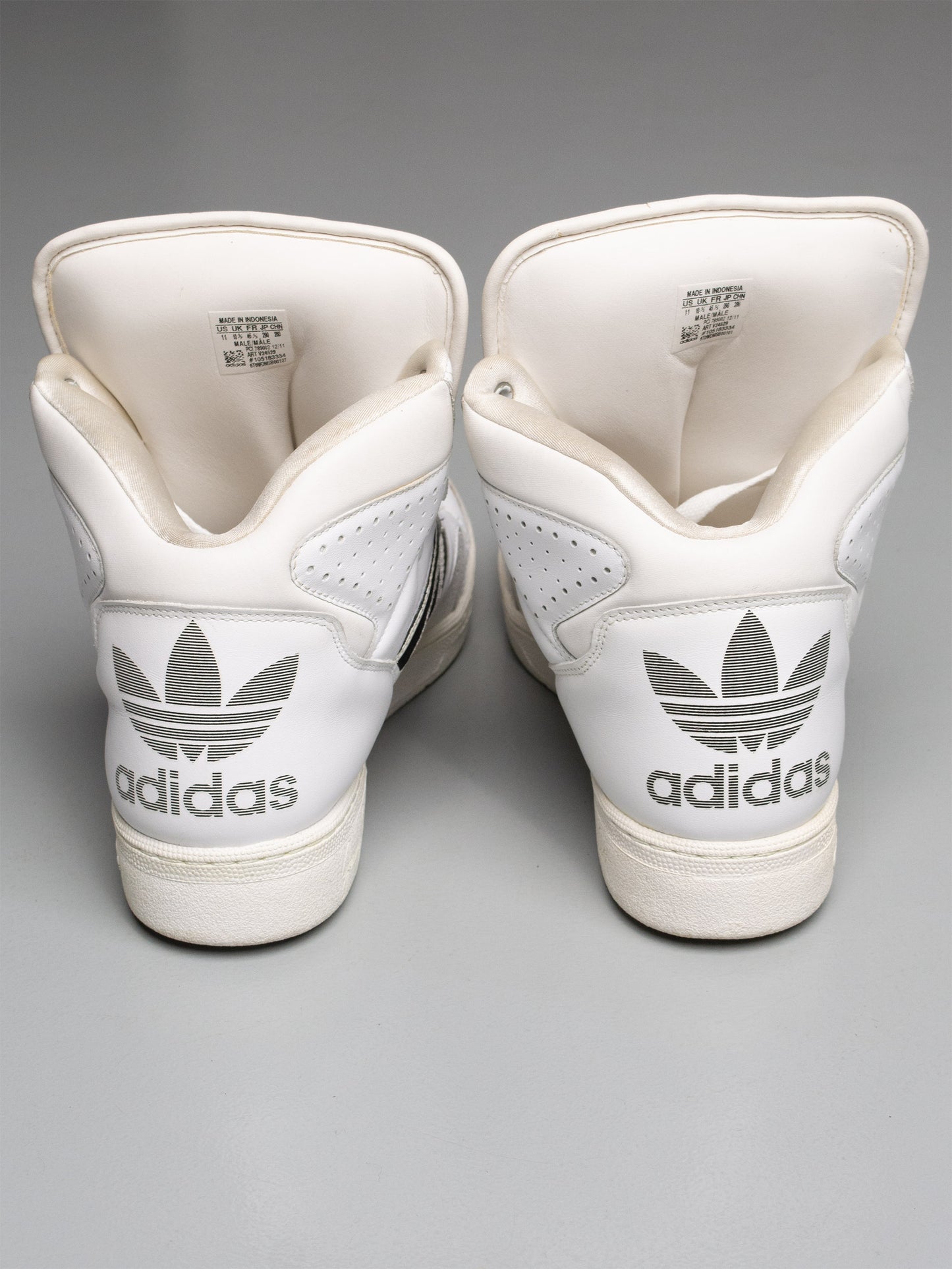 adidas Originals by Jeremy Scott S/S 2012 JS Instinct Hi (white) - size 45 1/3