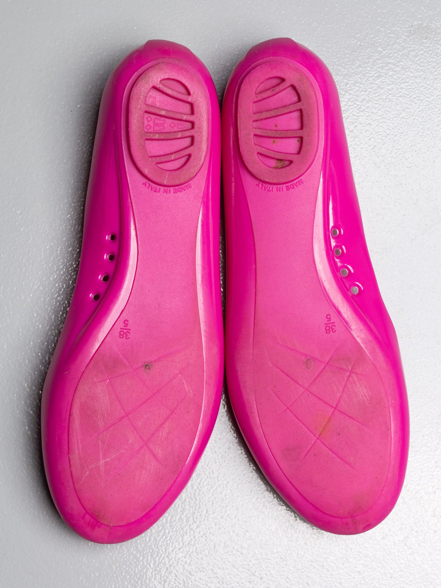 Dsquared2 S/S 2012 rubber flats - size 38