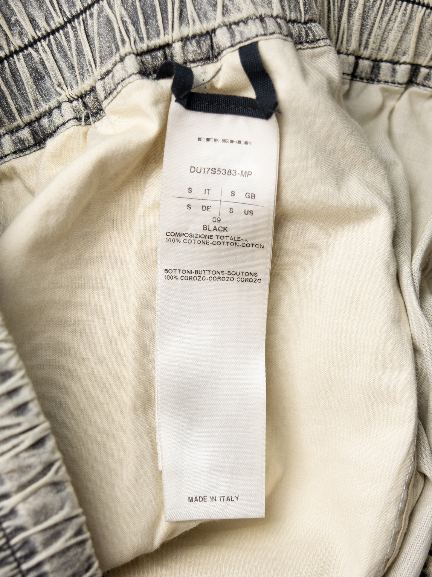 Rick Owens DRKSHDW - S/S 2017 - cotton pod shorts - size S