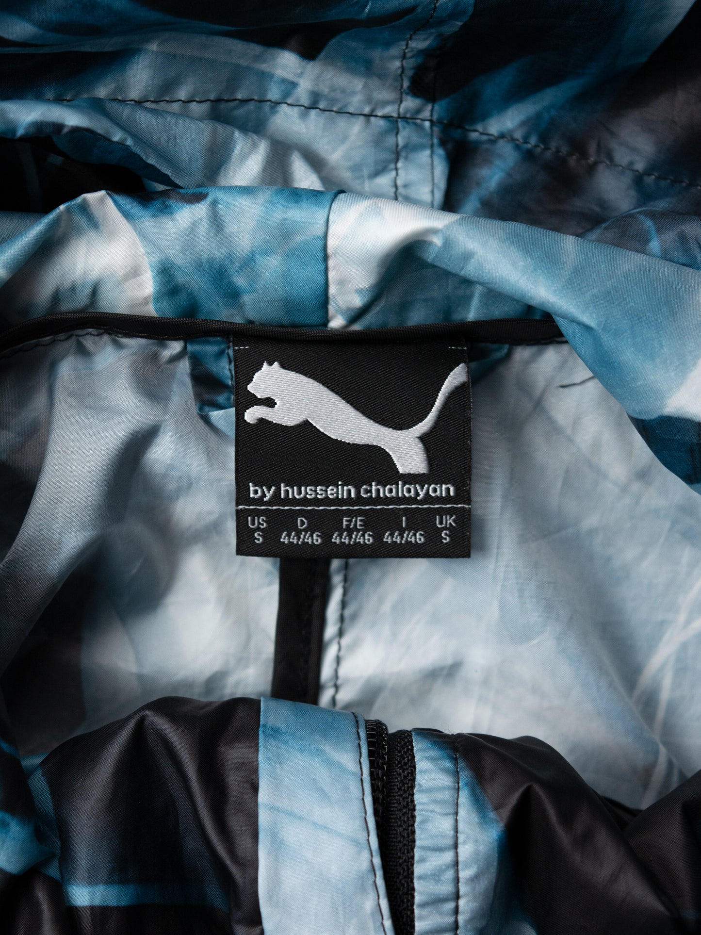 Puma Urban Mobility by Hussein Chalayan - A/W 2011 - x-ray abstract windbreaker - men's size S