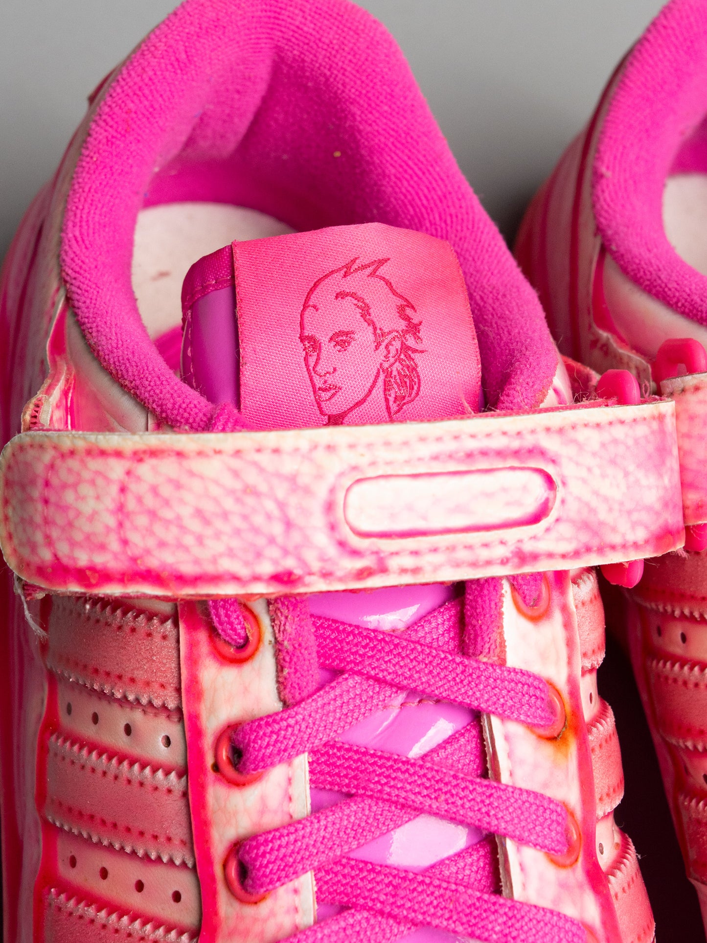 adidas Originals X Jeremy Scott 2021 JS Forum Dipped Low "Solar Pink" - size 44