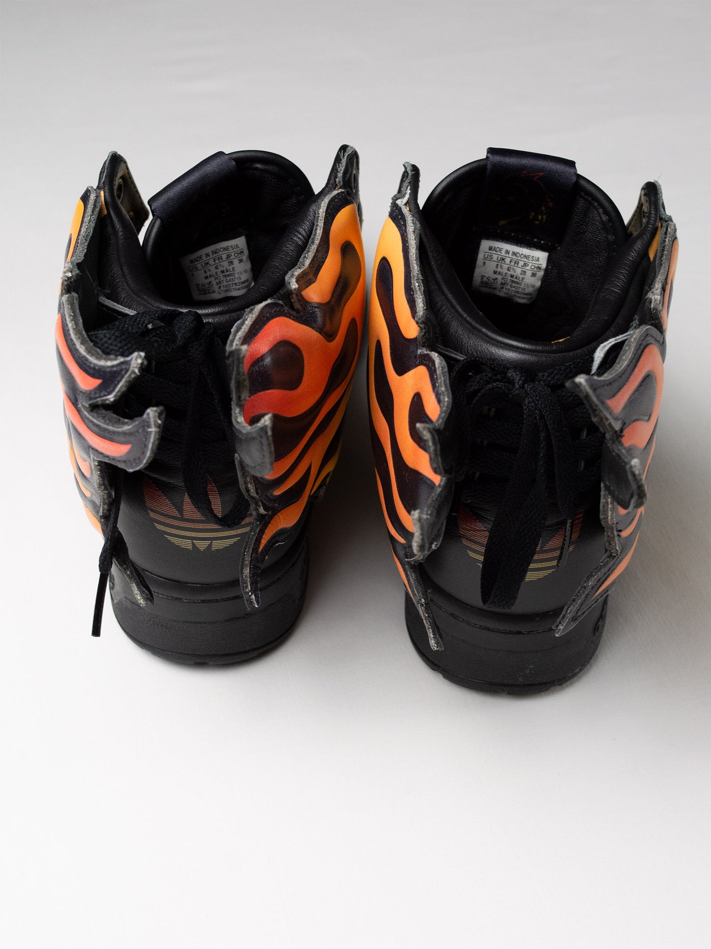 adidas Originals by Jeremy Scott - S/S 2011 - JS Flames - size 42 2/3