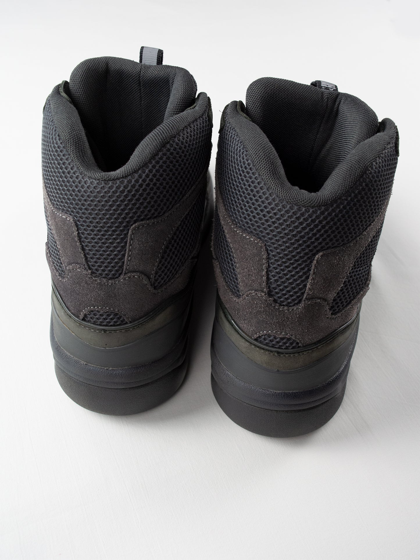 YEEZY Season 6 (2018) - Thick Suede, Mesh and Nubuck Desert Boot (Graphite) - size 45