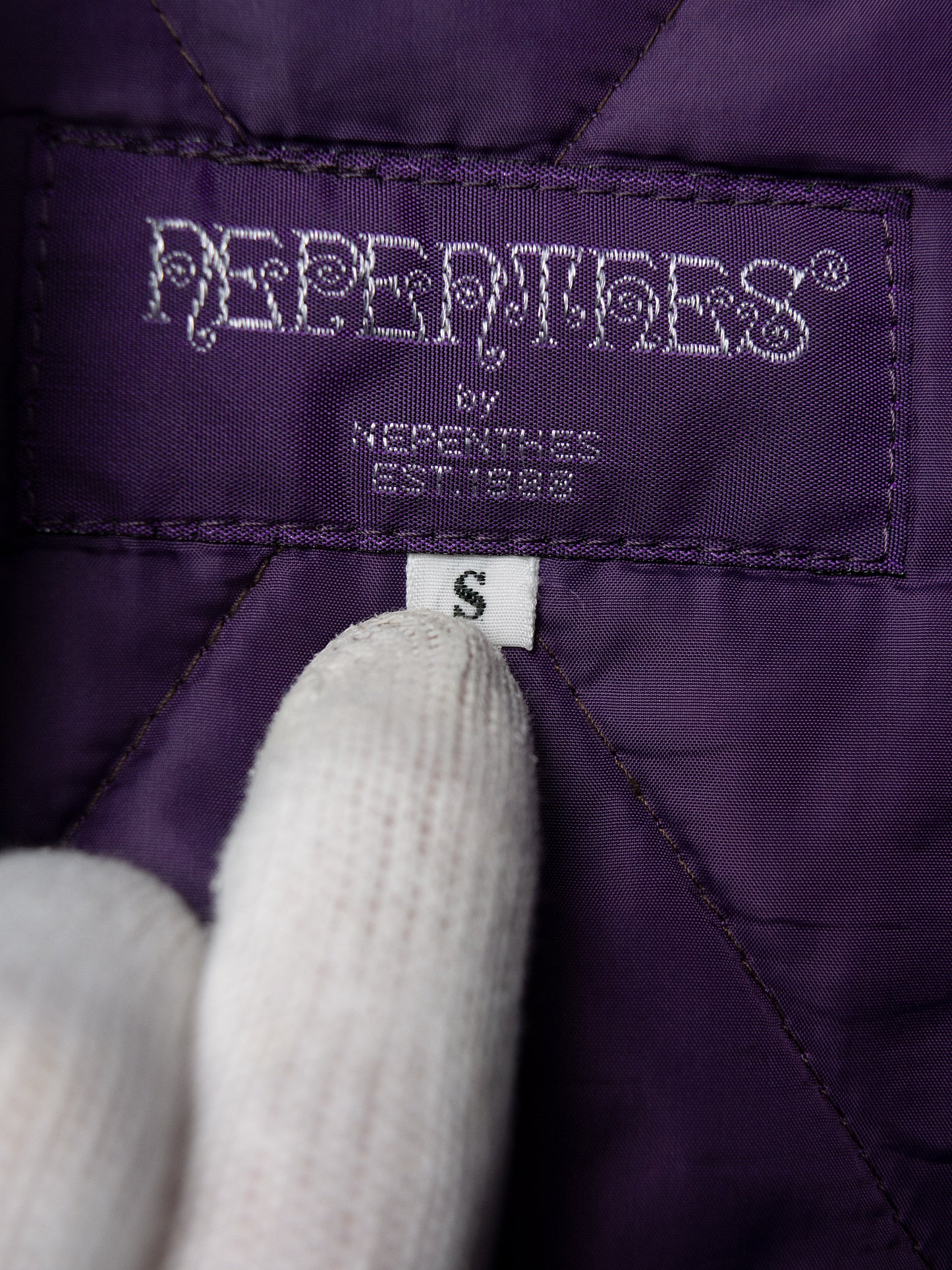 Nepenthes - (vintage) - quilted flannel shirt