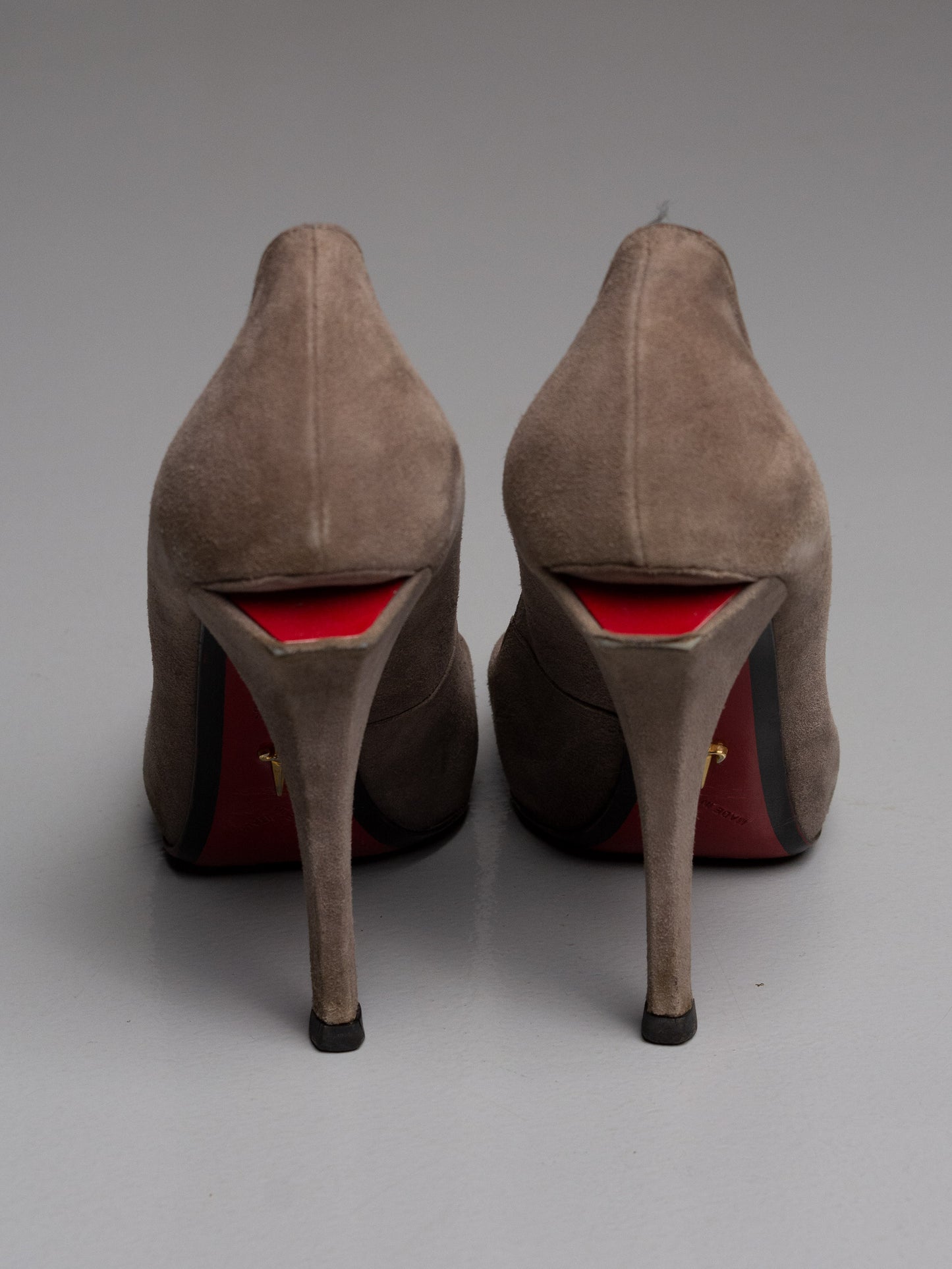Cesare Paciotti suede heels - size 37.5