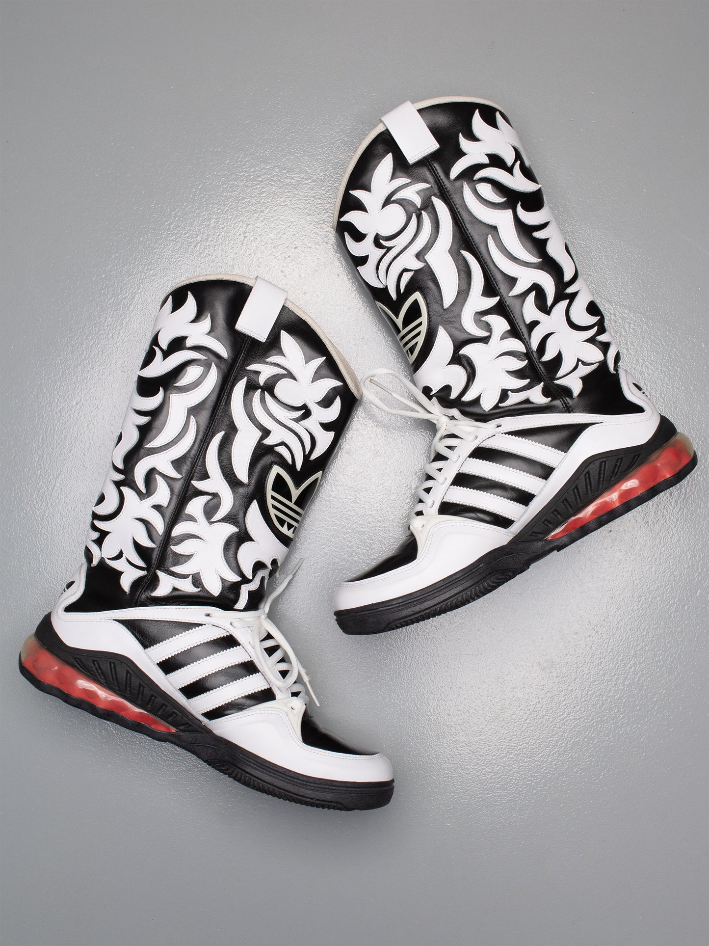 (sample) adidas Originals by Jeremy Scott S/S 2012 JS Mega Softcell Cowboy Boot - size 42 2/3