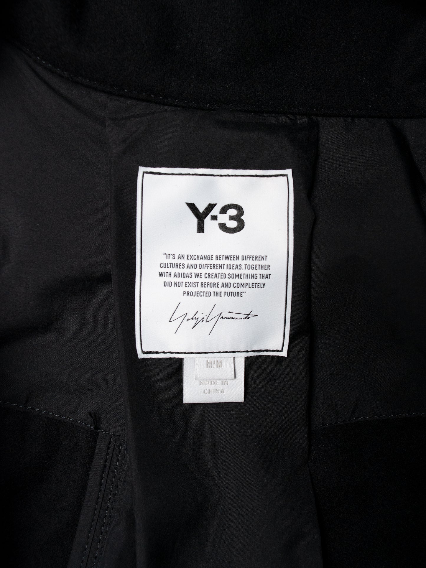 Y-3 - A/W 2020 - Classic Wool Flannel Shirt (Black) - size M