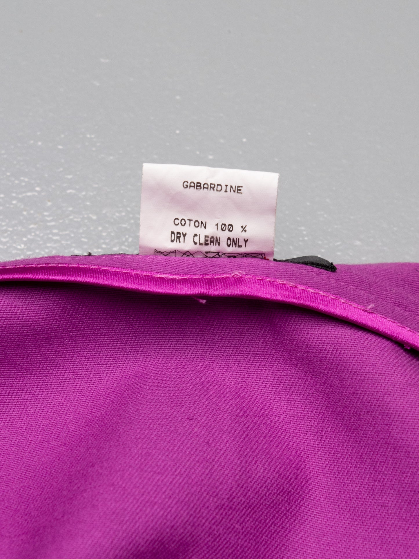 Jeremy Scott - S/S 2001 - cotton midi skirt (purple) - size XS