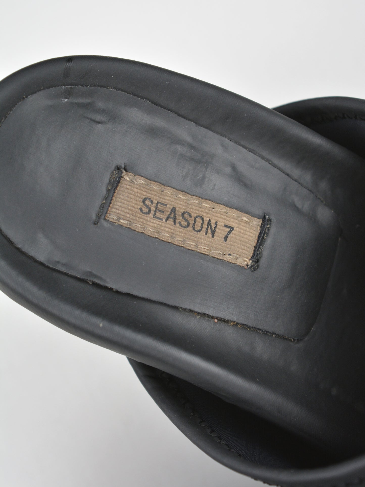 YEEZY Season 7 (2018) - Graphite Neoprene Scuba Mule - 90mm heel - size 36