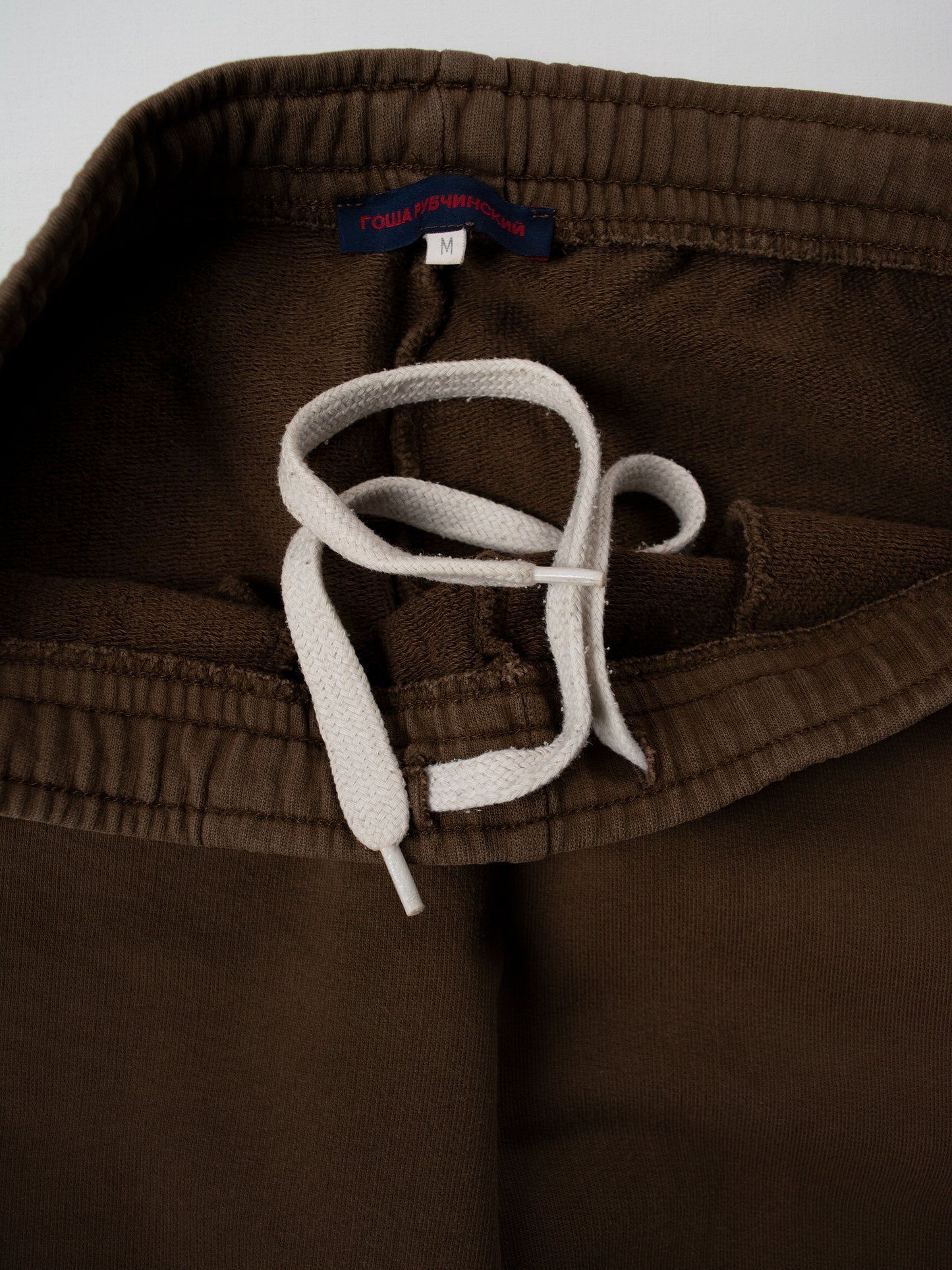 Gosha Rubchinskiy - A/W 2015 - "Sport" sweatpants (brown) - size M