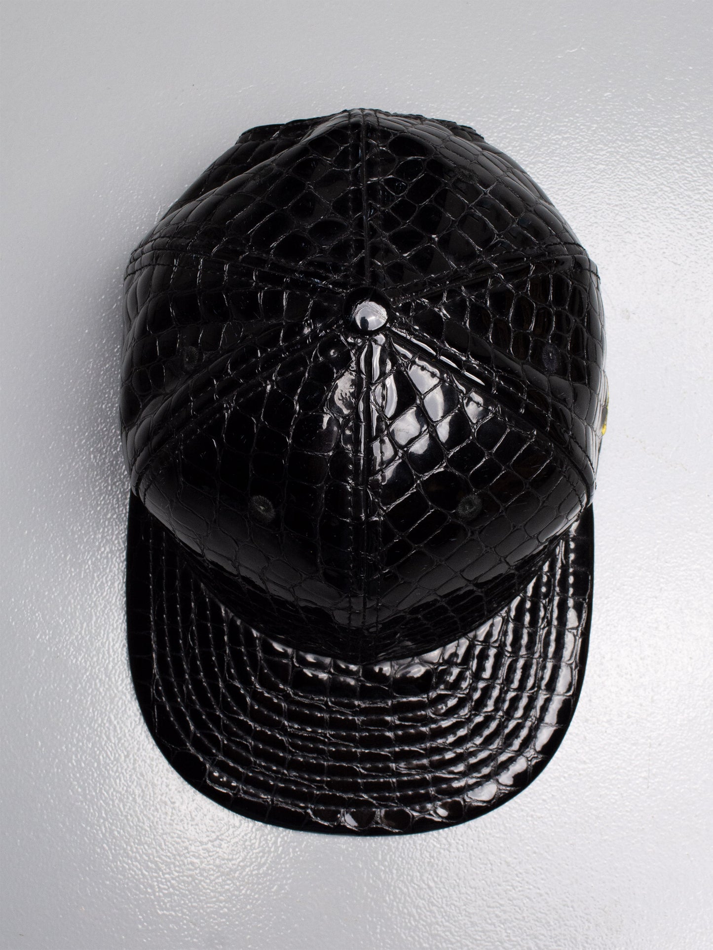 New Era X Jeremy Scott - S/S 2013 - Crocodile embossed leather 9Fifty snapback - size S/M