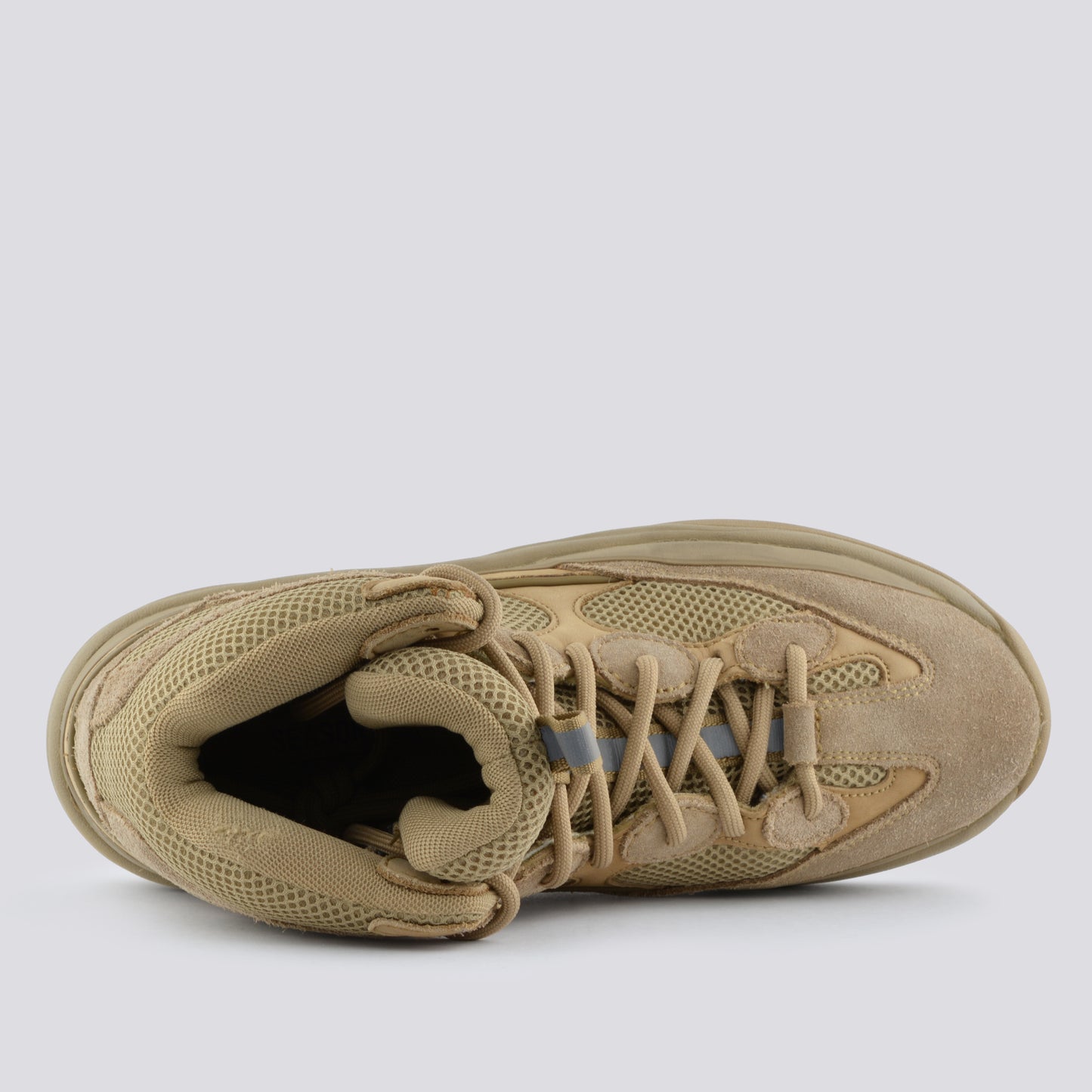 YEEZY Season 6 (2018) - Thick Suede, Mesh and Nubuck Desert Boot (Taupe) - size 42
