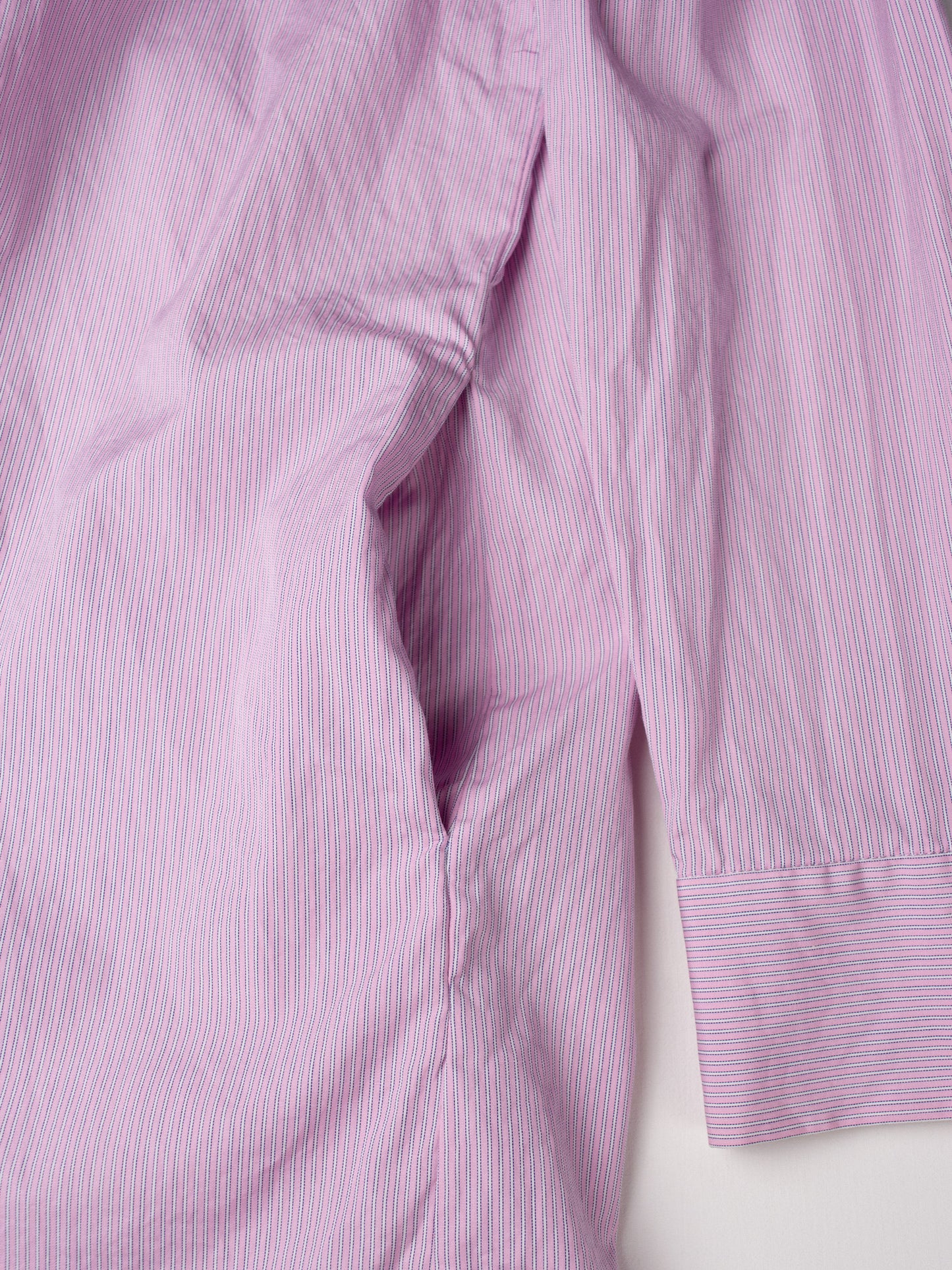 A.F.Vandevorst - asymmetric long shirt with tie - size 42