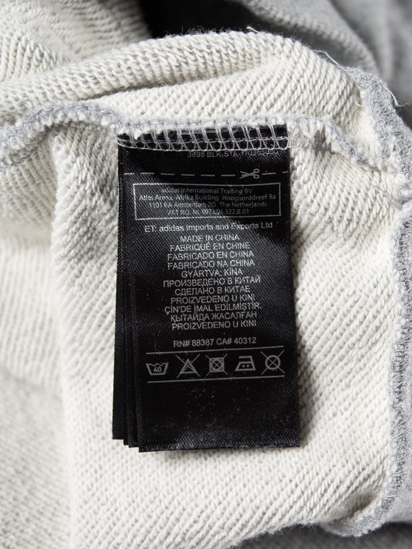 Adidas X Gosha Rubchinskiy - A/W 2017 - Adidas Football hoodie (grey) - size XL