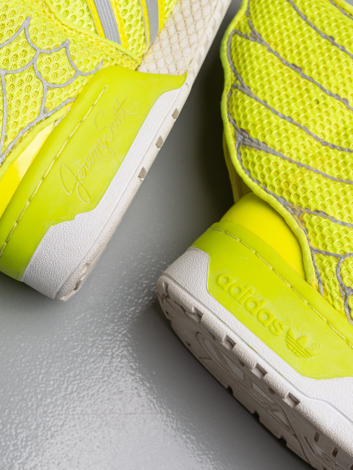 adidas Originals by Jeremy Scott S/S 2014 JS Mesh Wings 2.0 (yellow) - size 49 1/3