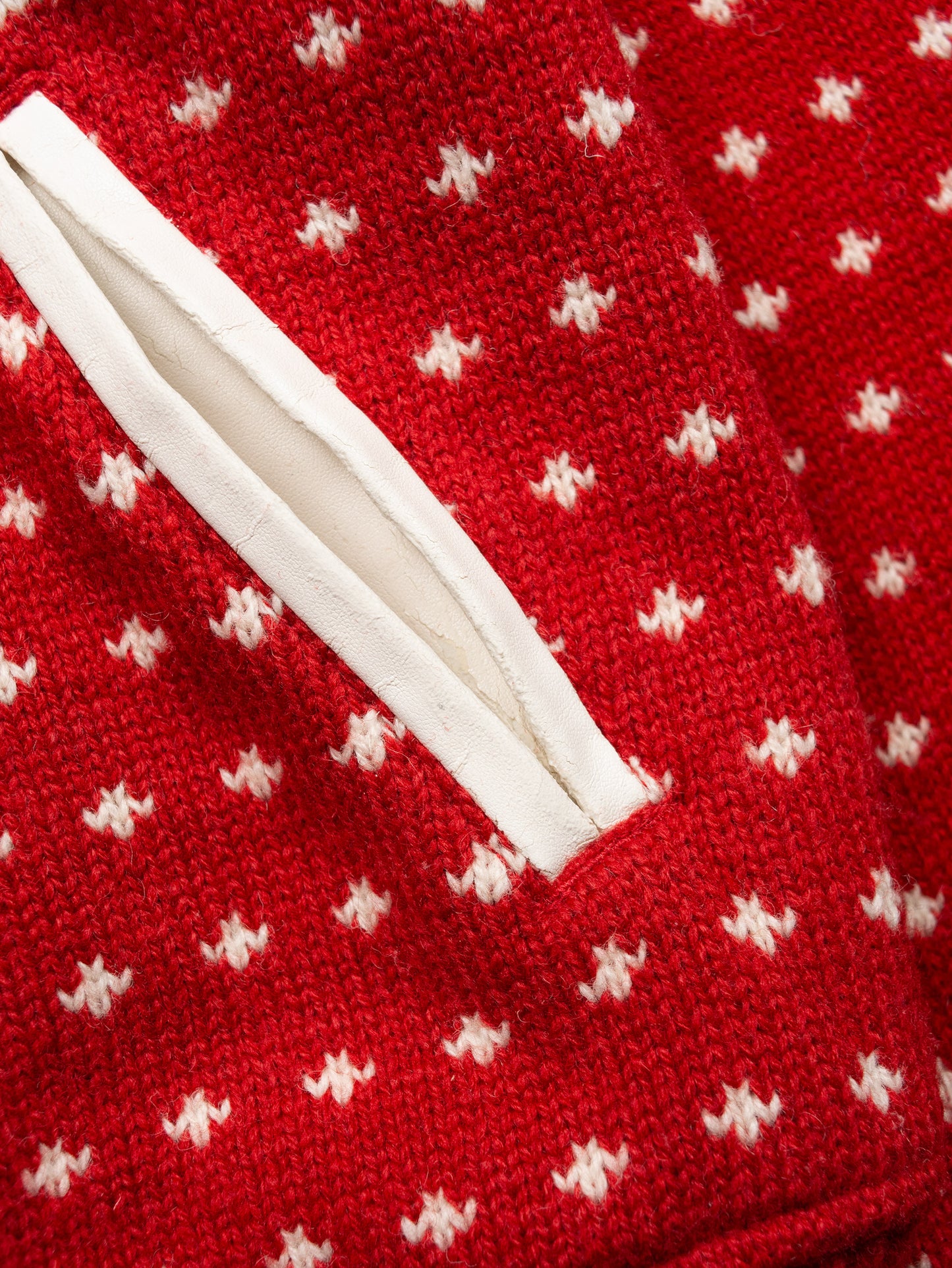 Junya Watanabe MAN Pink A/W 2011 wool knit sweater - women's size S