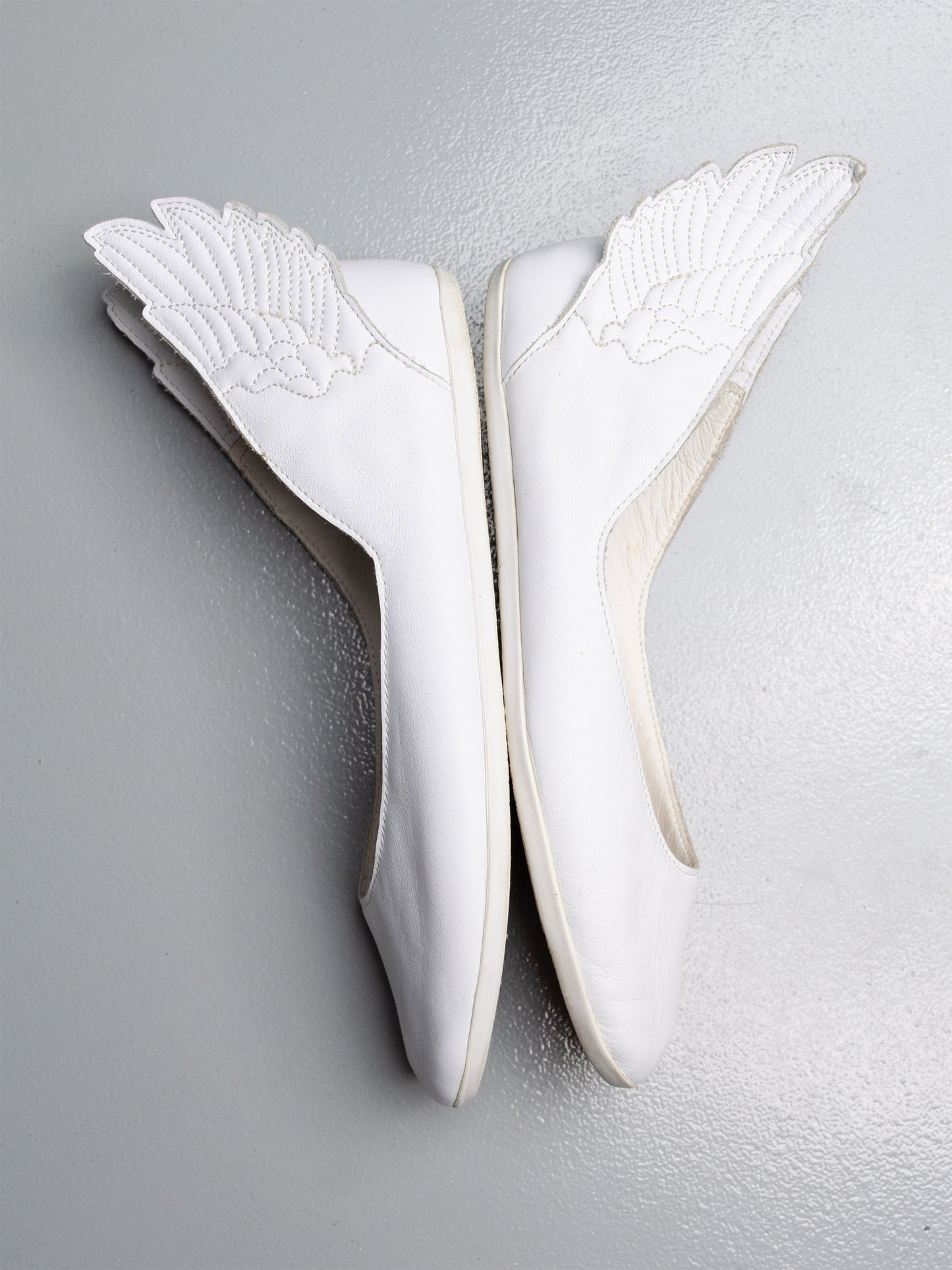 adidas Originals by Jeremy Scott S/S 2011 JS Wings Ballerinas (white) - size 37 1/3