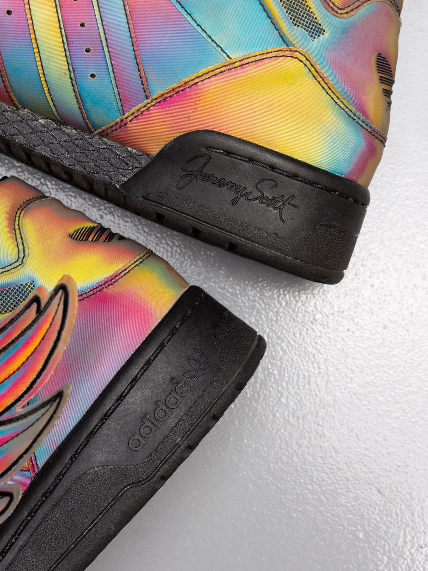 adidas Originals by Jeremy Scott S/S 2010 JS Wings "Rainbow" - size 42