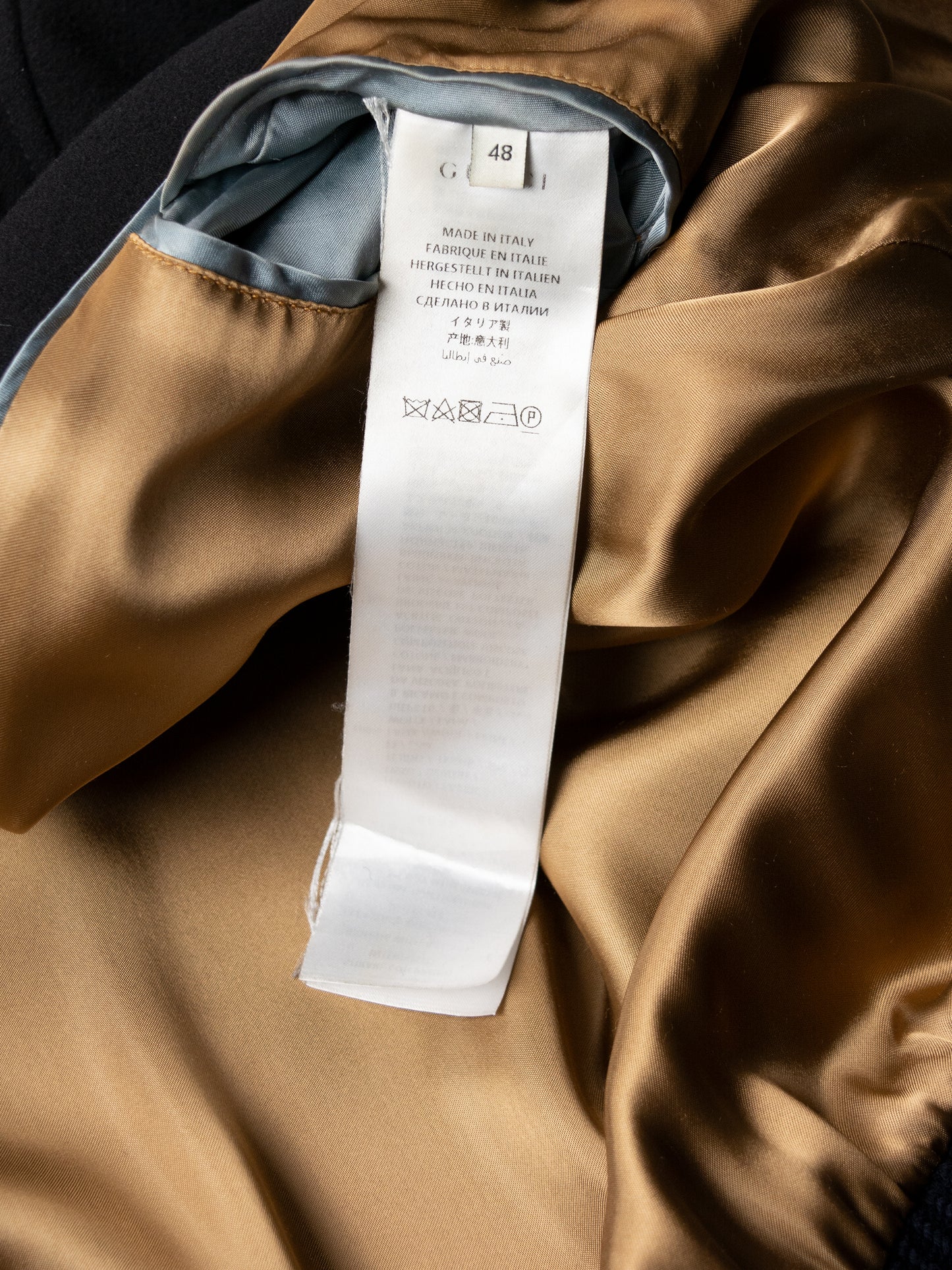 Gucci - Cruise 2018 - Bumble Bee embroidered wool college jacket - size 48