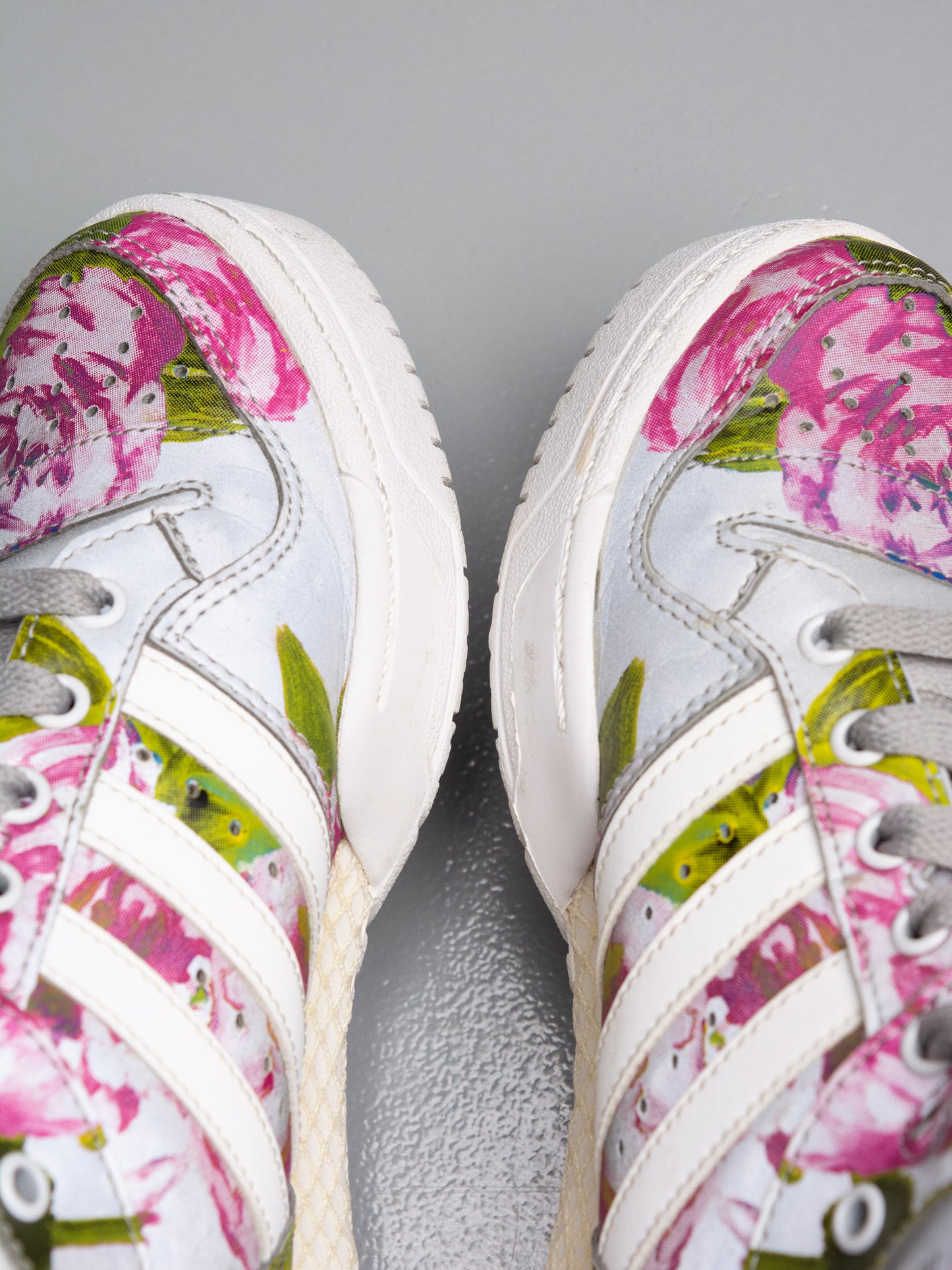 adidas Originals by Jeremy Scott S/S 2015 JS Wings Floral - size 37 1/3