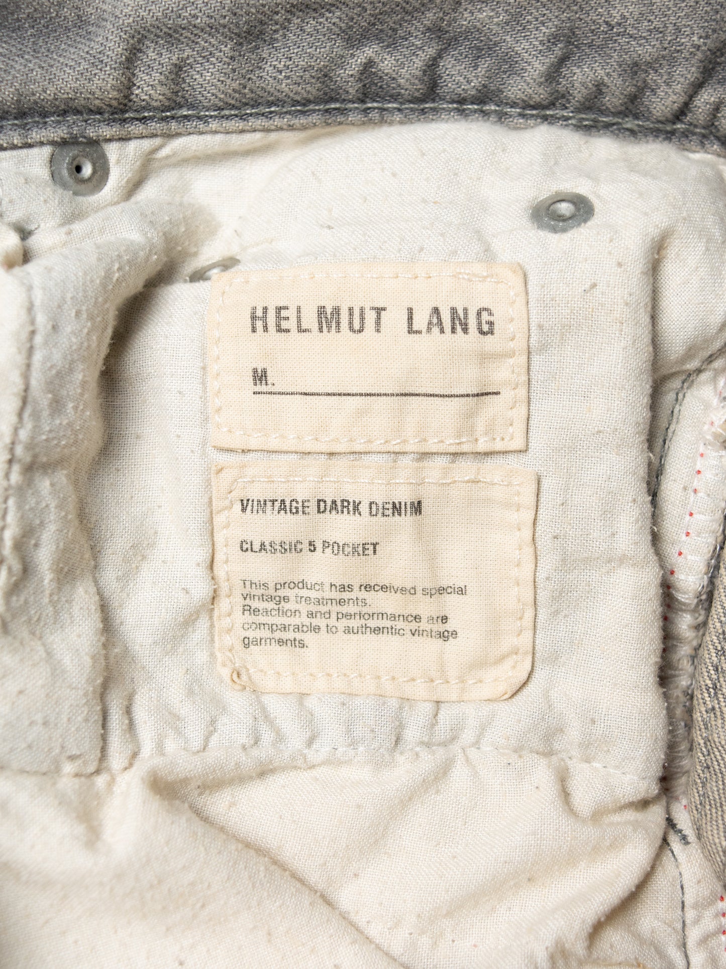 Helmut Lang - (vintage) - Classic 5 Pocket jeans - size 26