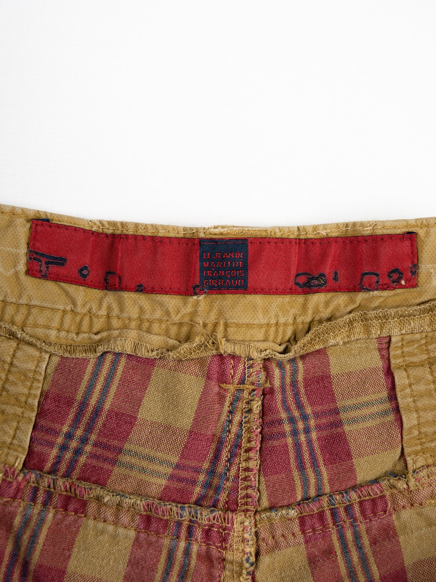 Le Jean De Marithé + François Girbaud - "zombie" destroyed cargo pants - size 48