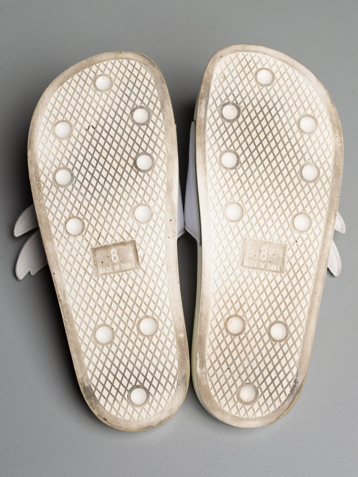 adidas Originals X Jeremy Scott 2022 Monogram Adilette Wings - size 42