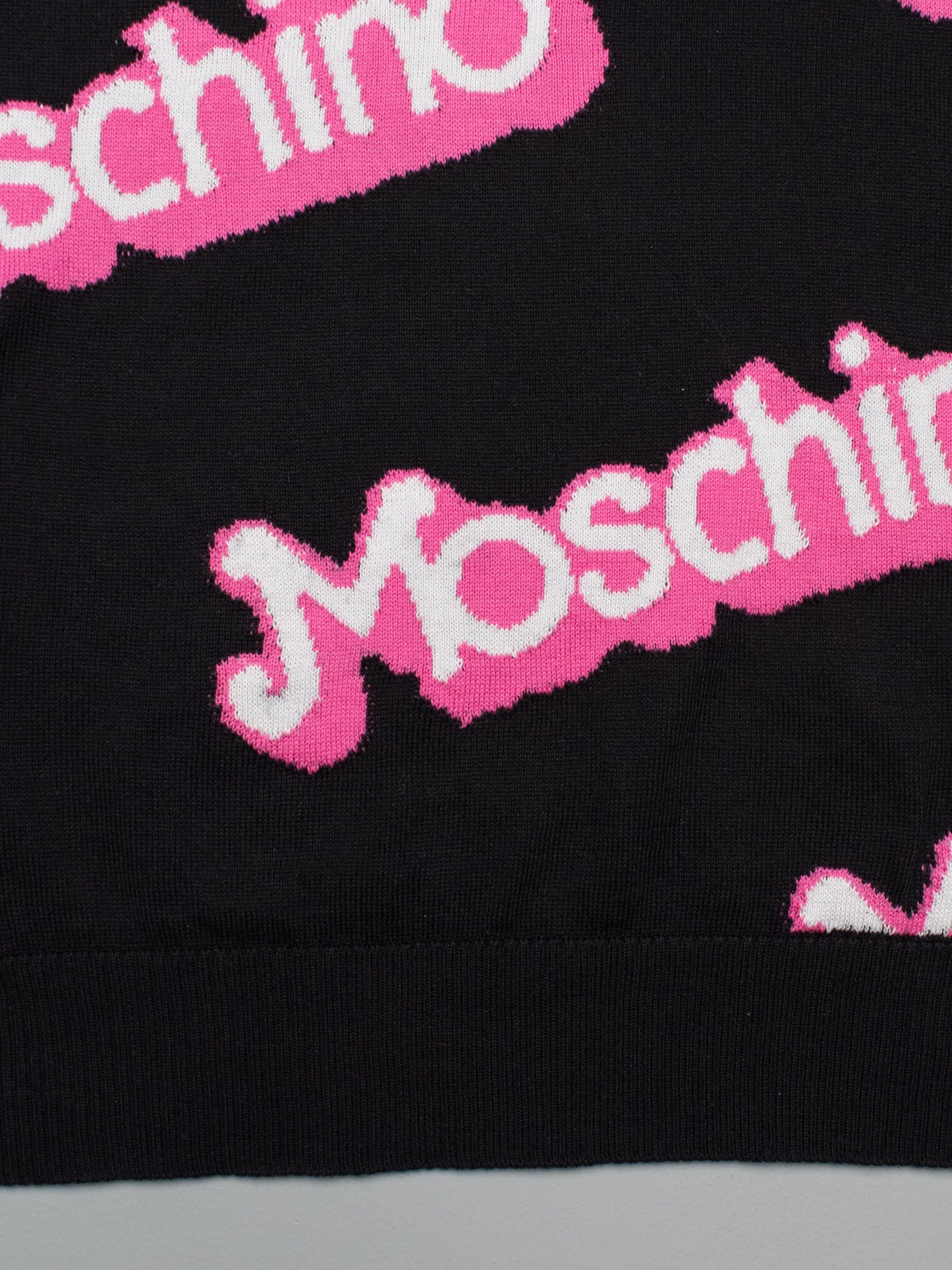 Moschino - S/S 2015 - Barbie oversized sweater (black) - women's size S