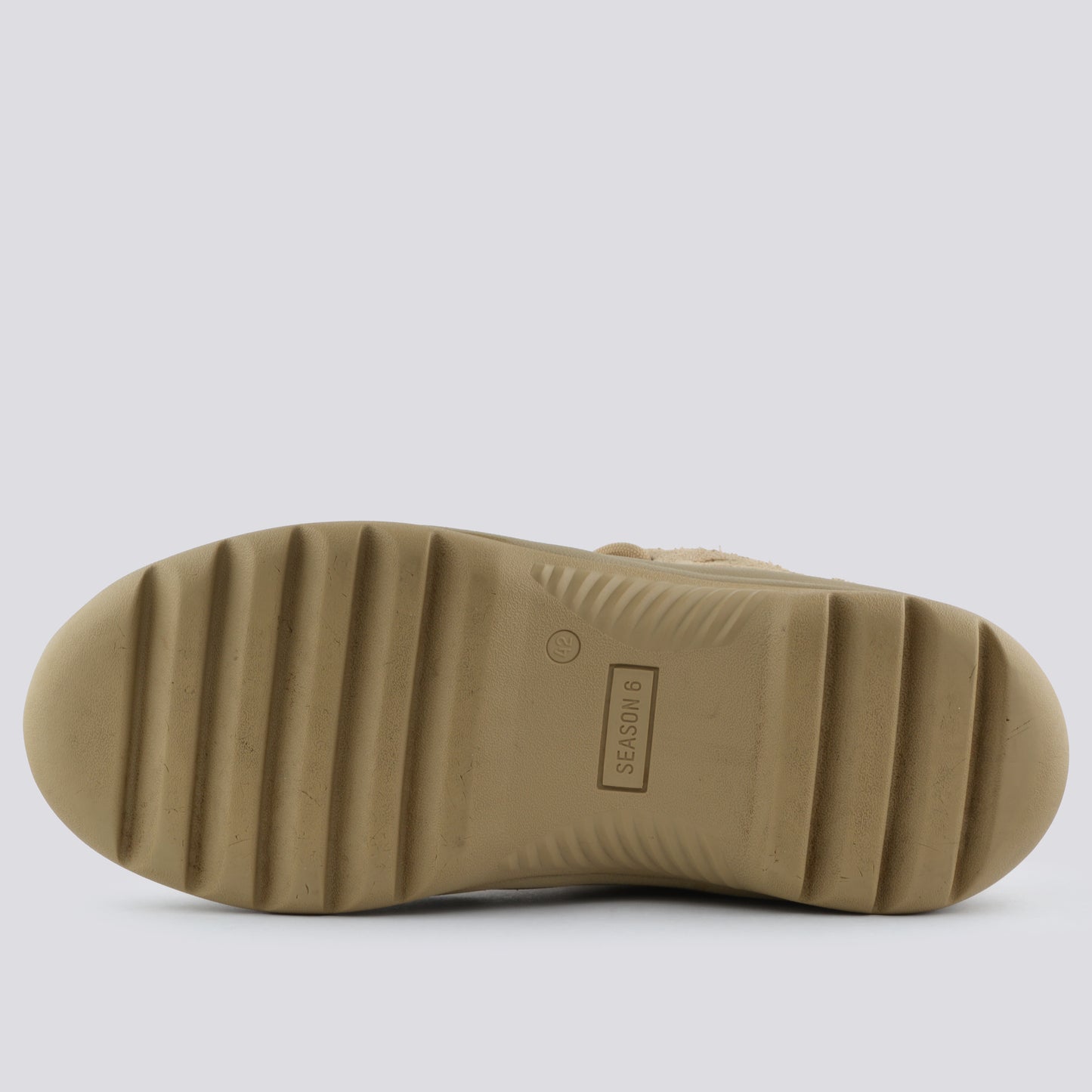 YEEZY Season 6 (2018) - Thick Suede, Mesh and Nubuck Desert Boot (Taupe) - size 42