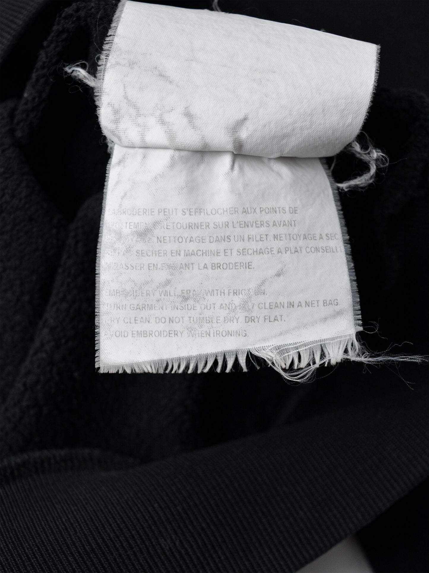 Gosha Rubchinskiy - A/W 2012 - "Viking '91" crewneck (black) - size M