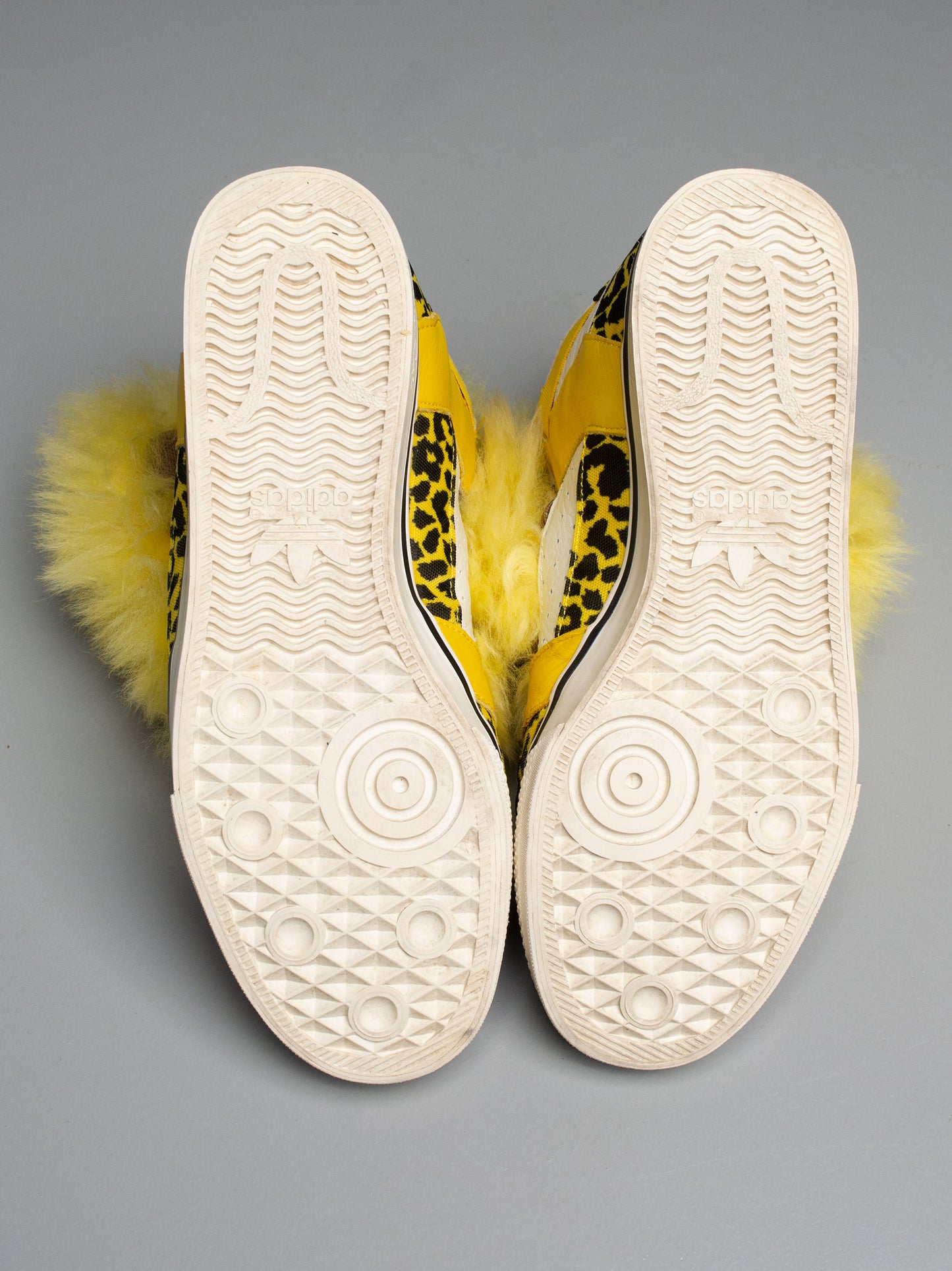 adidas Originals by Jeremy Scott S/S 2015 JS Bones Fur - size 43 1/3