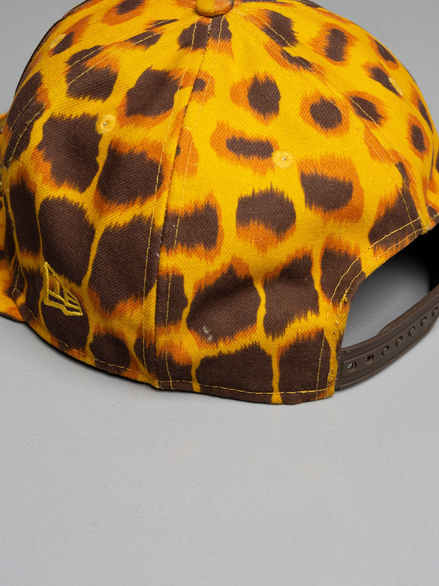 New Era X Jeremy Scott - S/S 2013 - "Number One" leopard 9Fifty snapback - size M/L