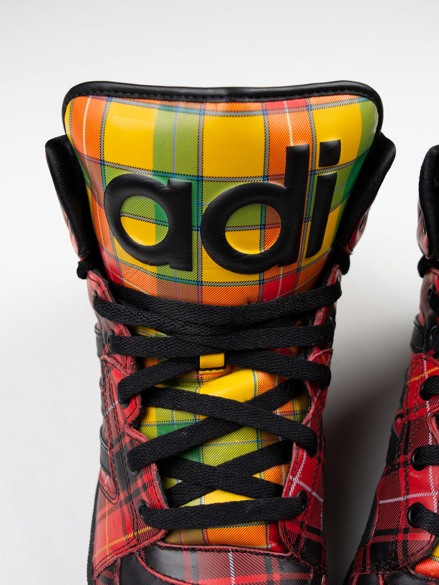 adidas Originals by Jeremy Scott - S/S 2013 - JS Instinct Hi "Plaid" - size 46