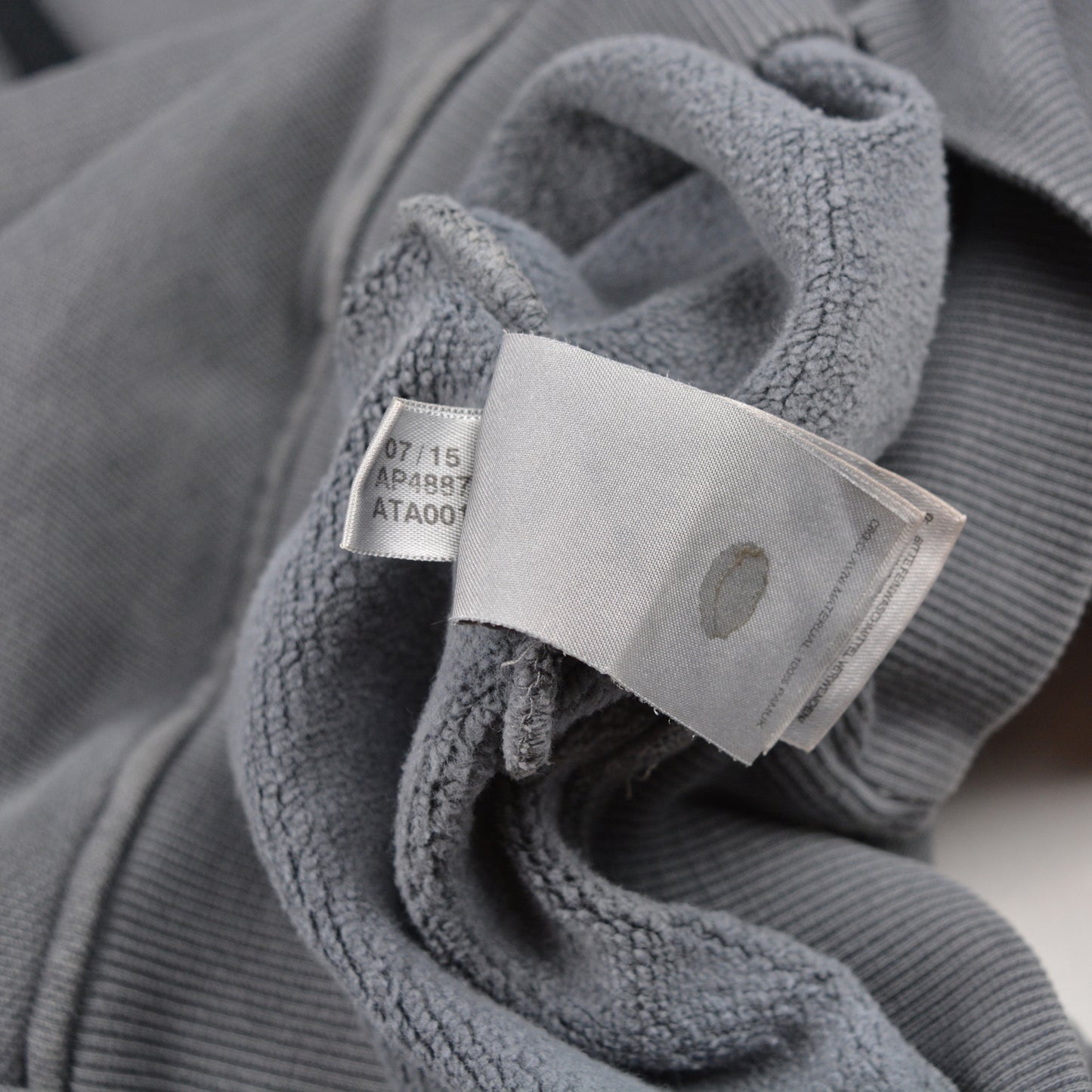 YEEZY Season 1 (2015) - half-zip hoodie (Caviar) - size S
