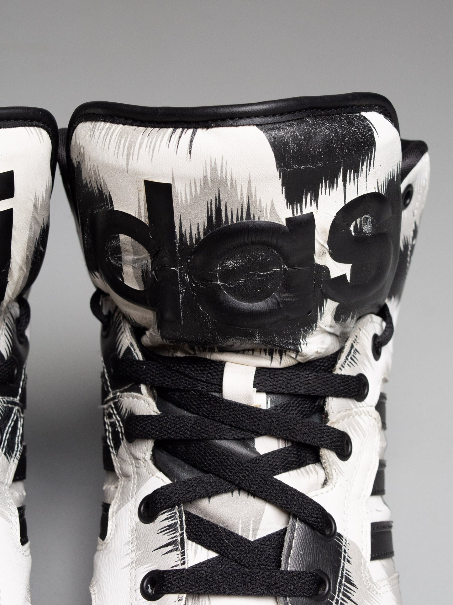 adidas Originals by Jeremy Scott A/W 2015 JS Instinct Hi G Leo - size 47 1/3